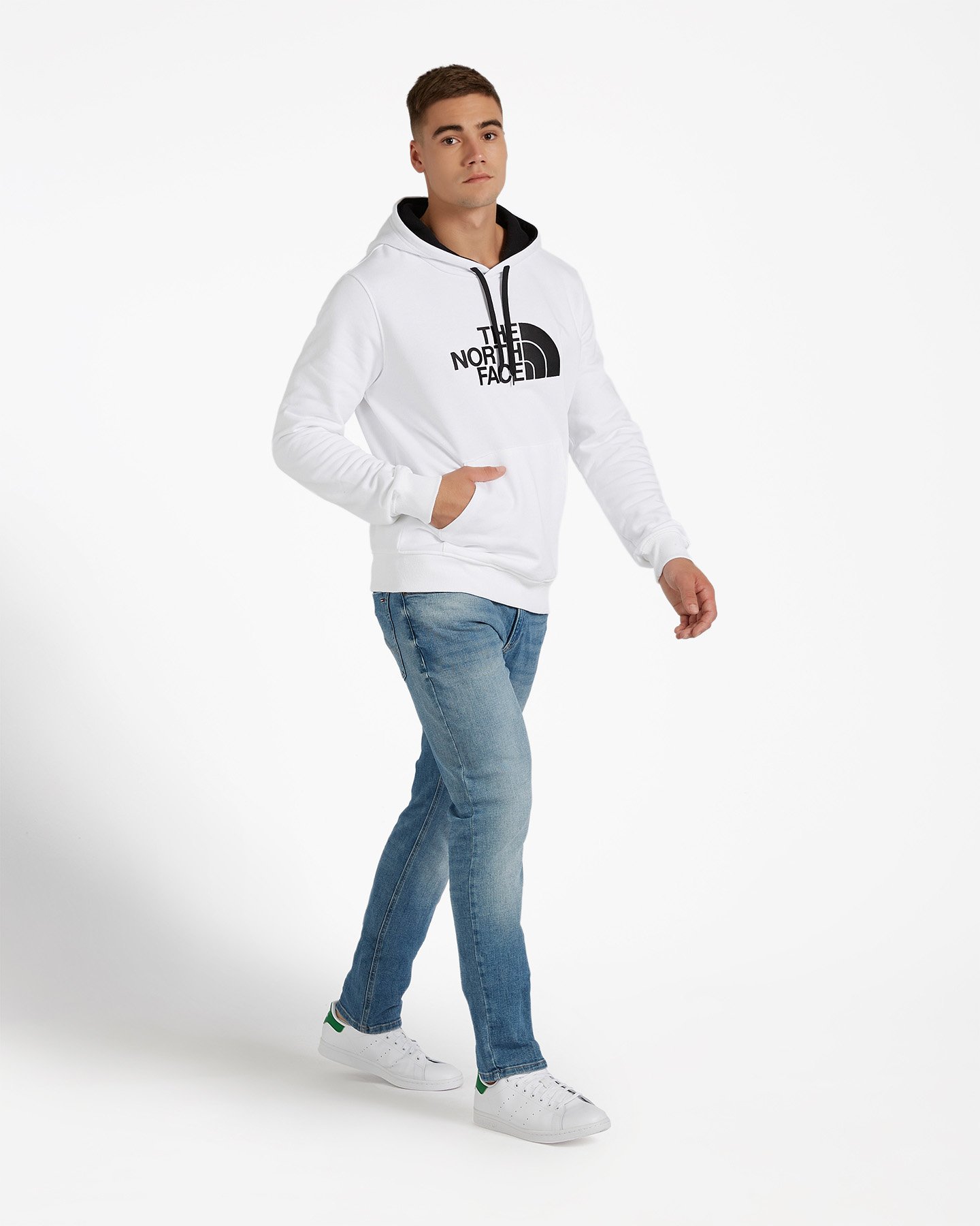 Felpa THE NORTH FACE DREW PEAK M - Bianco - 3 | Cisalfa Sport