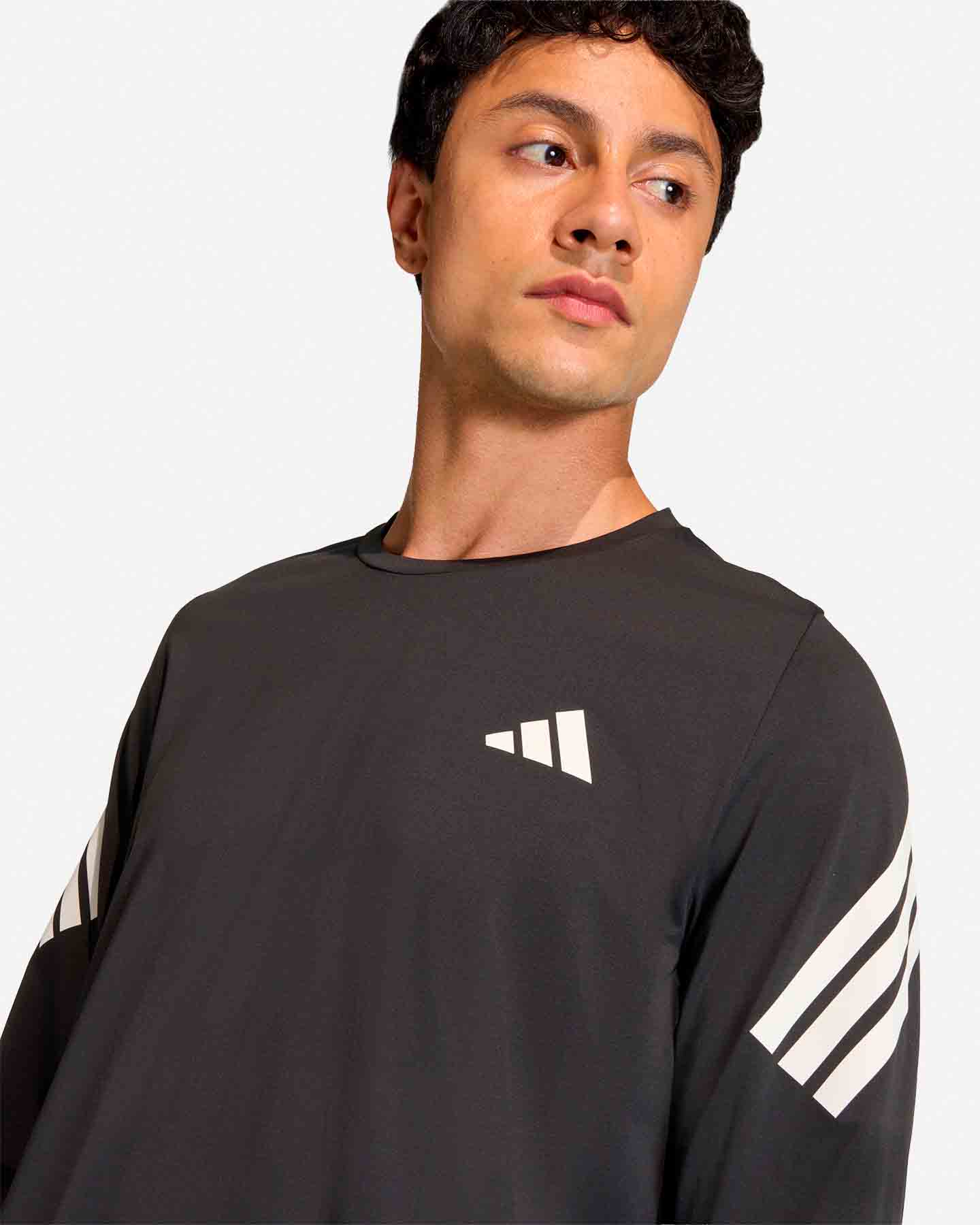 Maglia running ADIDAS ADI365 ICON M - Nero - 4 | Cisalfa Sport