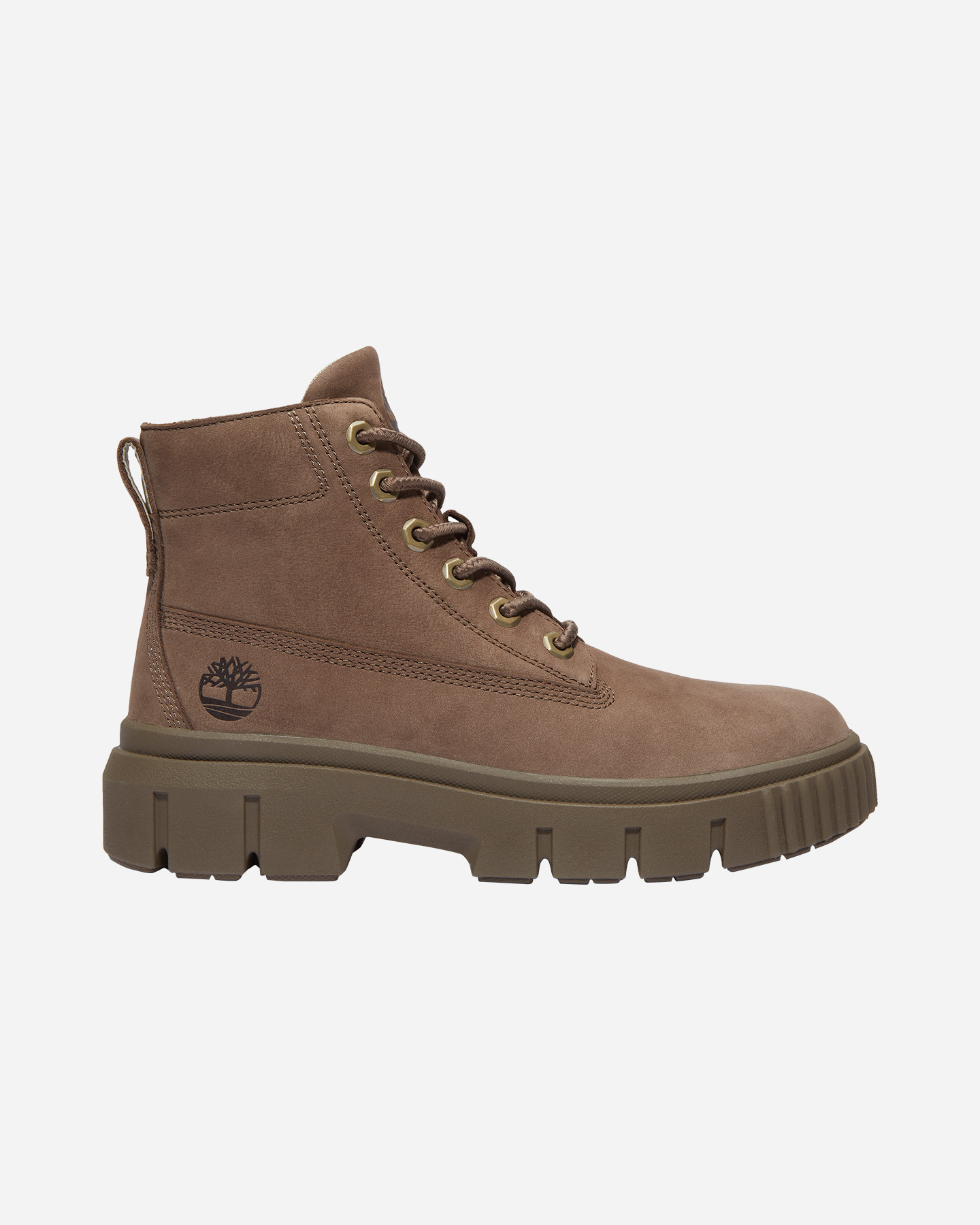 Timberland Greyfield Mid Lace Up W - Scarponcino - Donna - Marrone