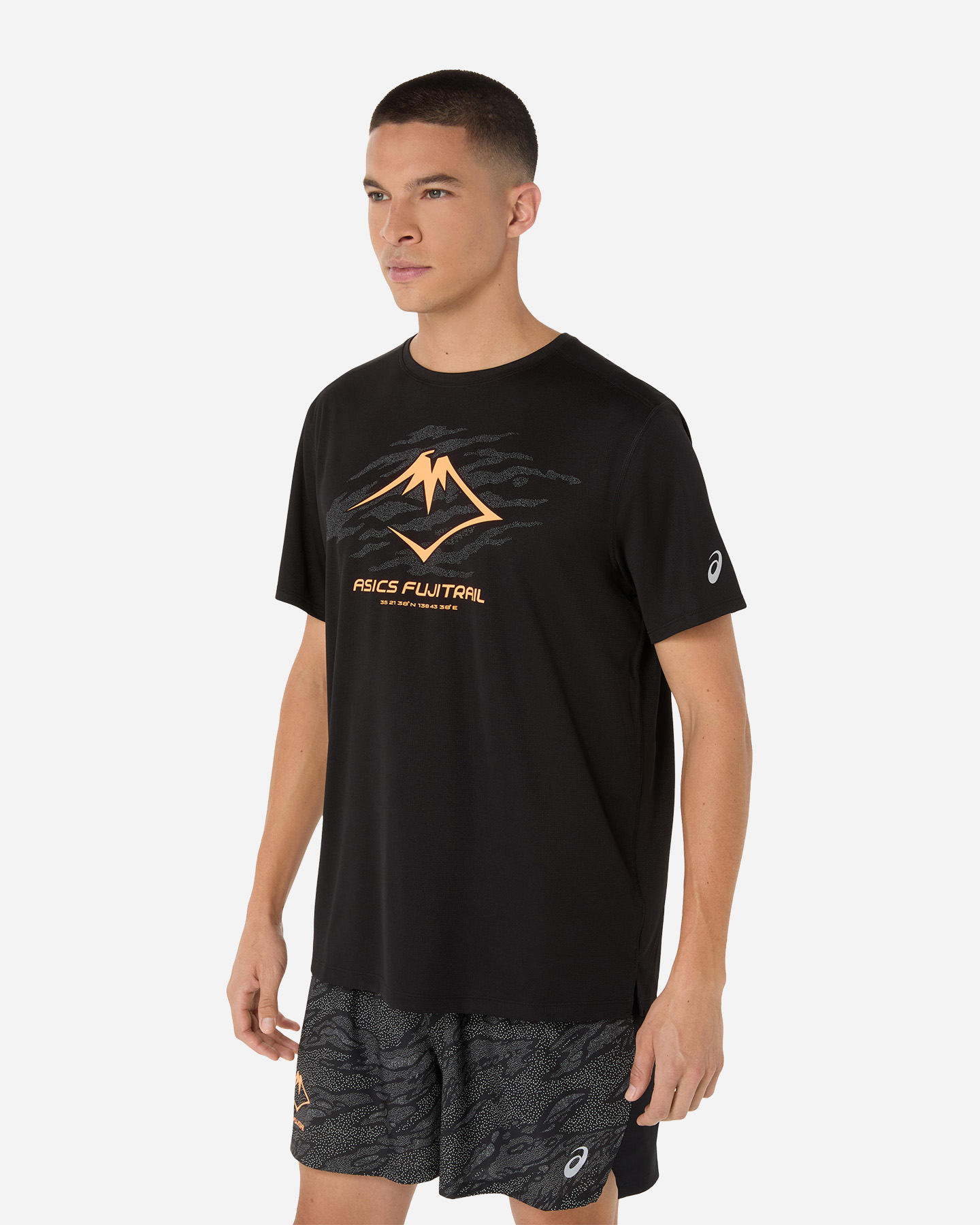 T-shirt running ASICS FUJITRAIL M - Nero - 1 | Cisalfa Sport
