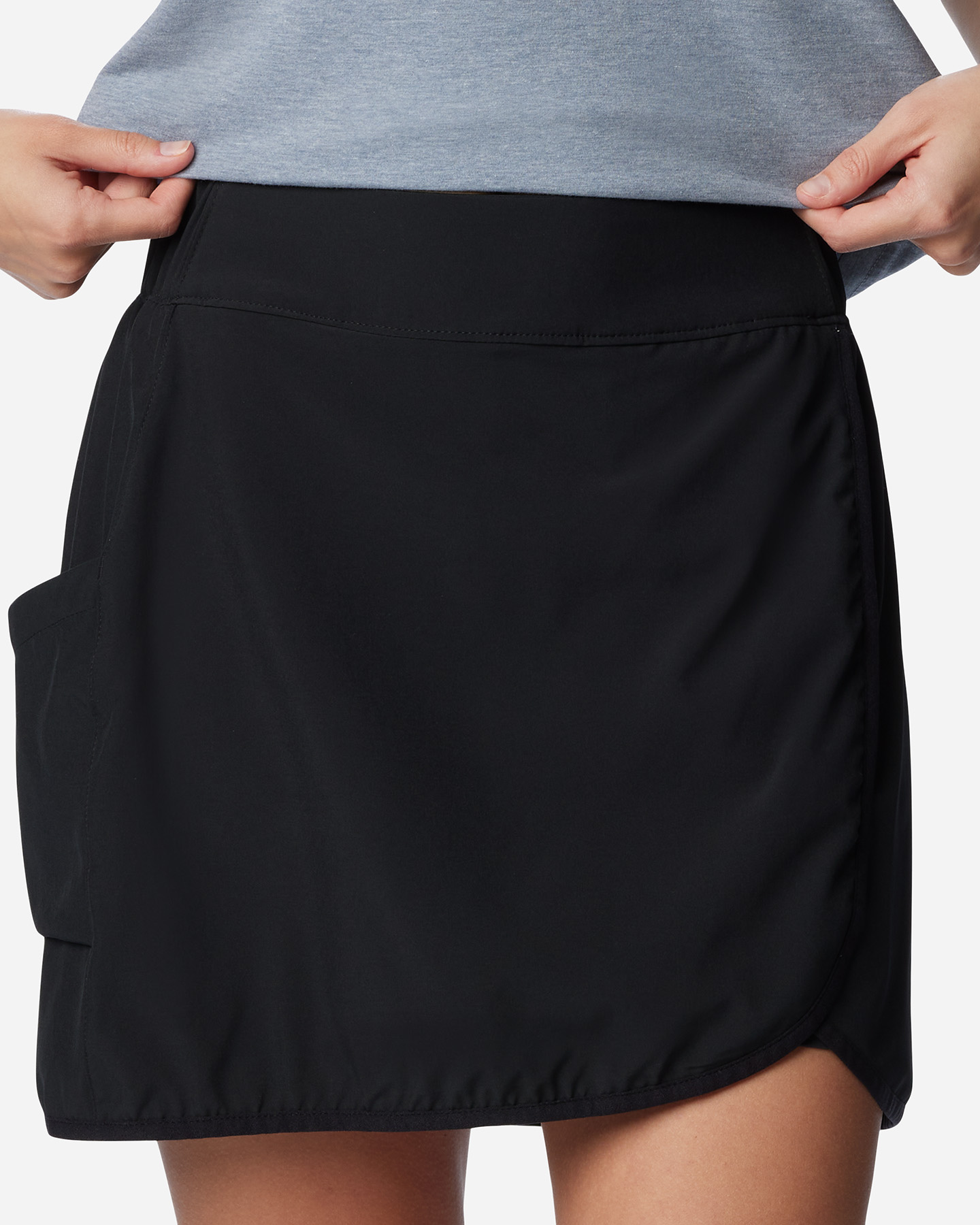 Pantaloncini COLUMBIA HIKE W - Nero - 4 | Cisalfa Sport