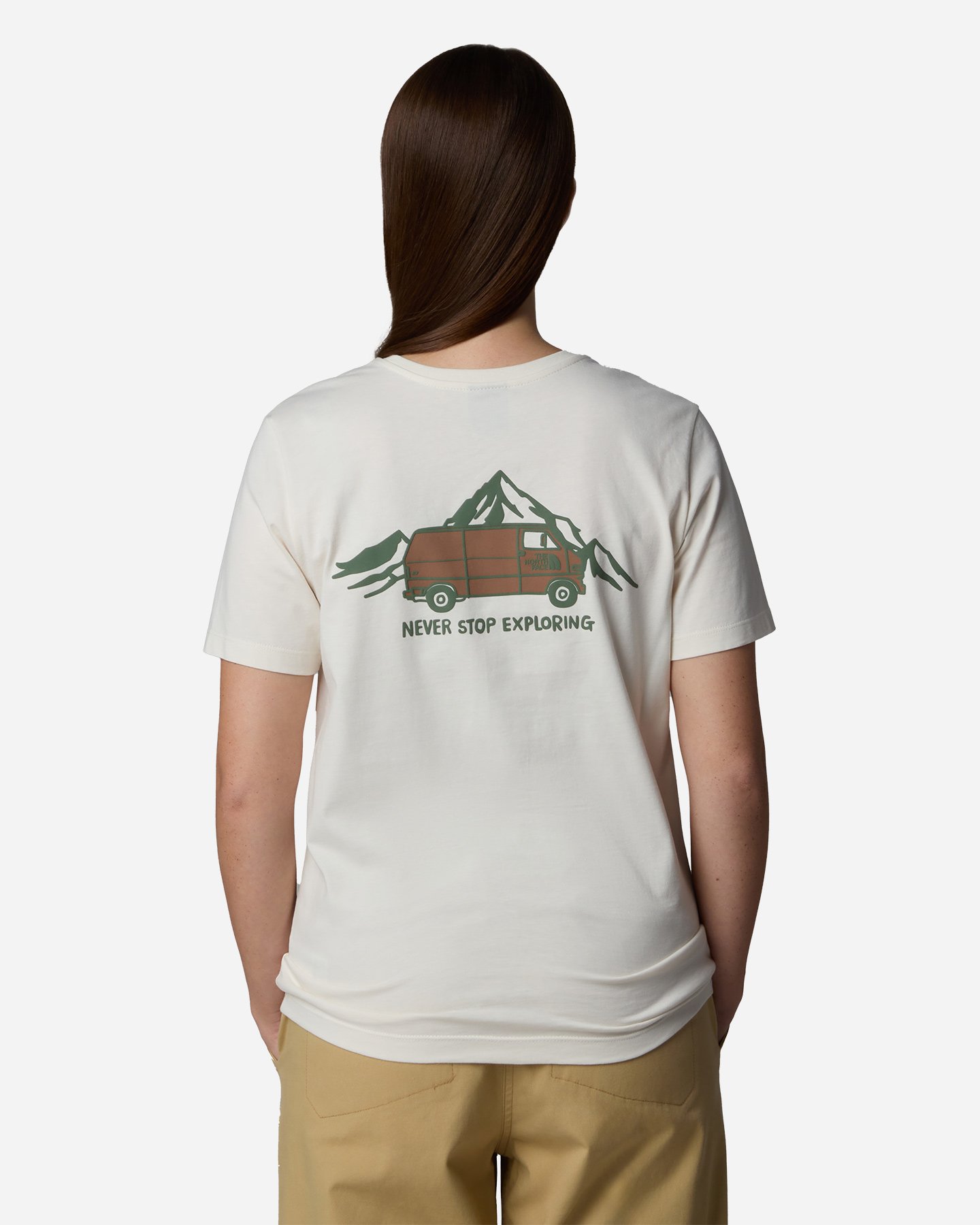 T-shirt THE NORTH FACE OUTDOOR GRAPHIC W - Bianco - 3 | Cisalfa Sport