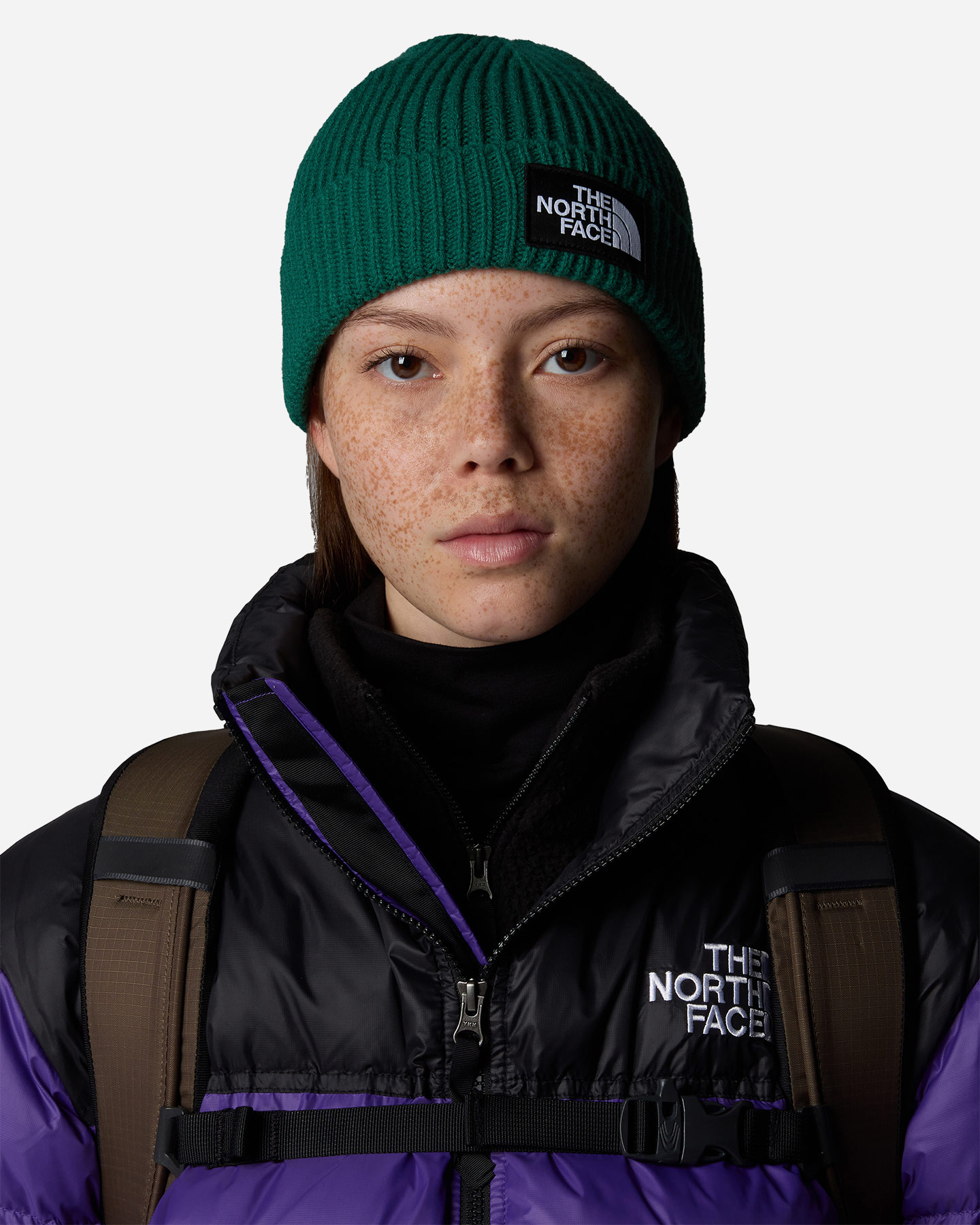 Berretto THE NORTH FACE LOGO BOX M - Verde - 1 | Cisalfa Sport