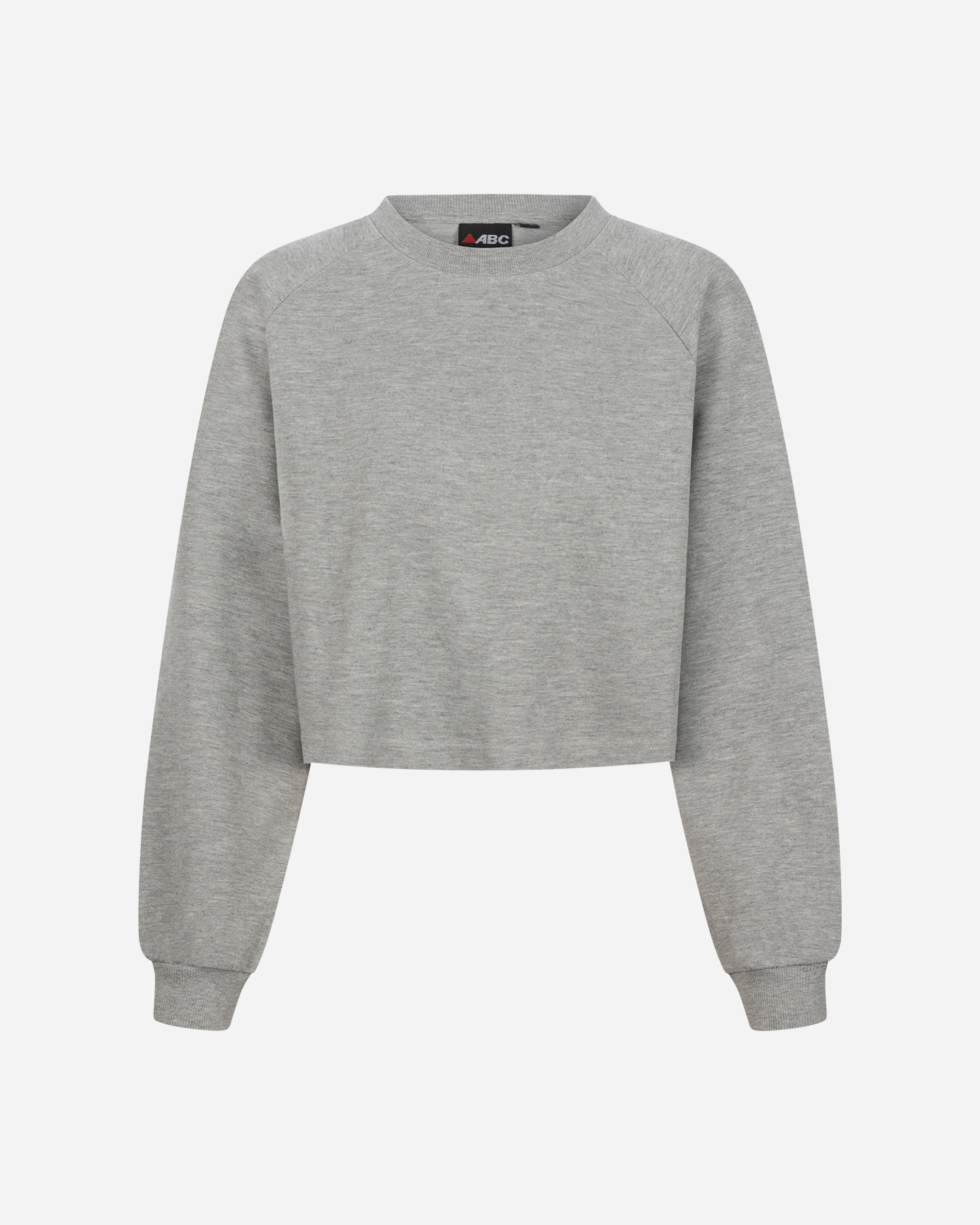 Abc New Basic W - Felpa - Donna - Grigio