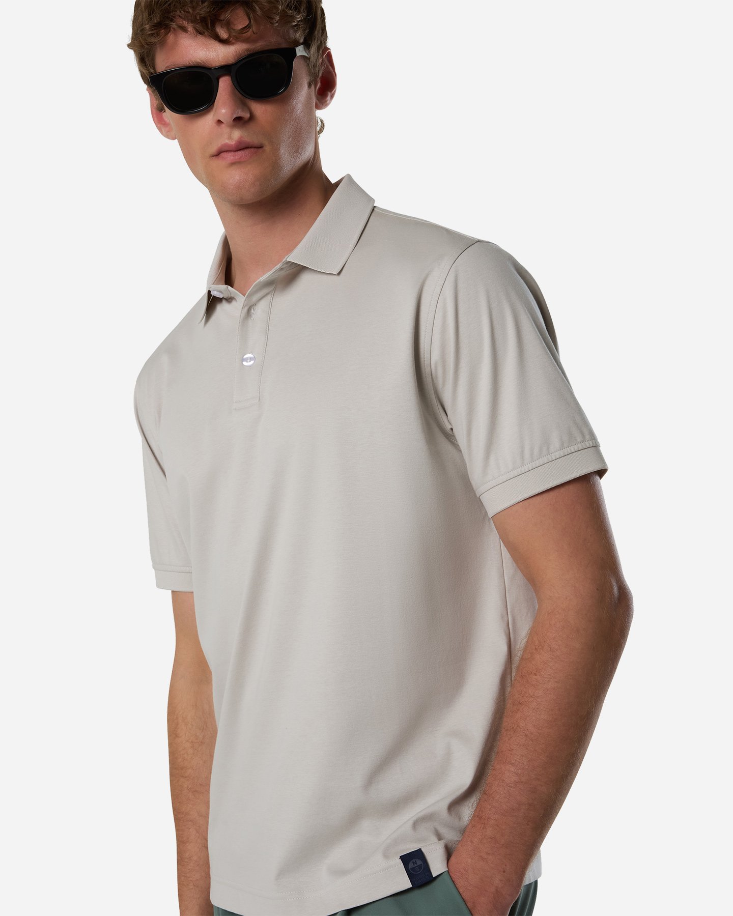 Polo NORTH SAILS SOFT JERSEY M - Grigio - 3 | Cisalfa Sport