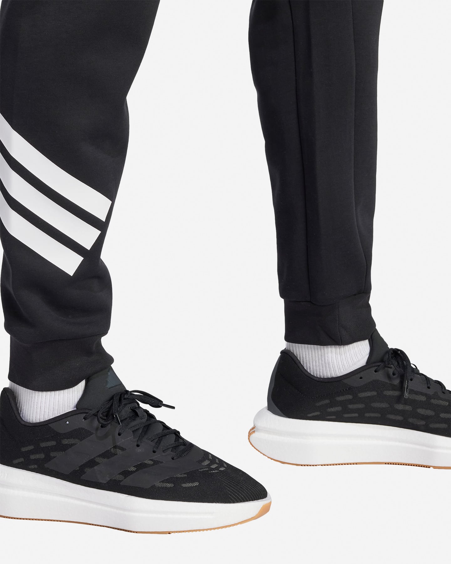Pantalone ADIDAS 3STRIPES M - Nero - 5 | Cisalfa Sport