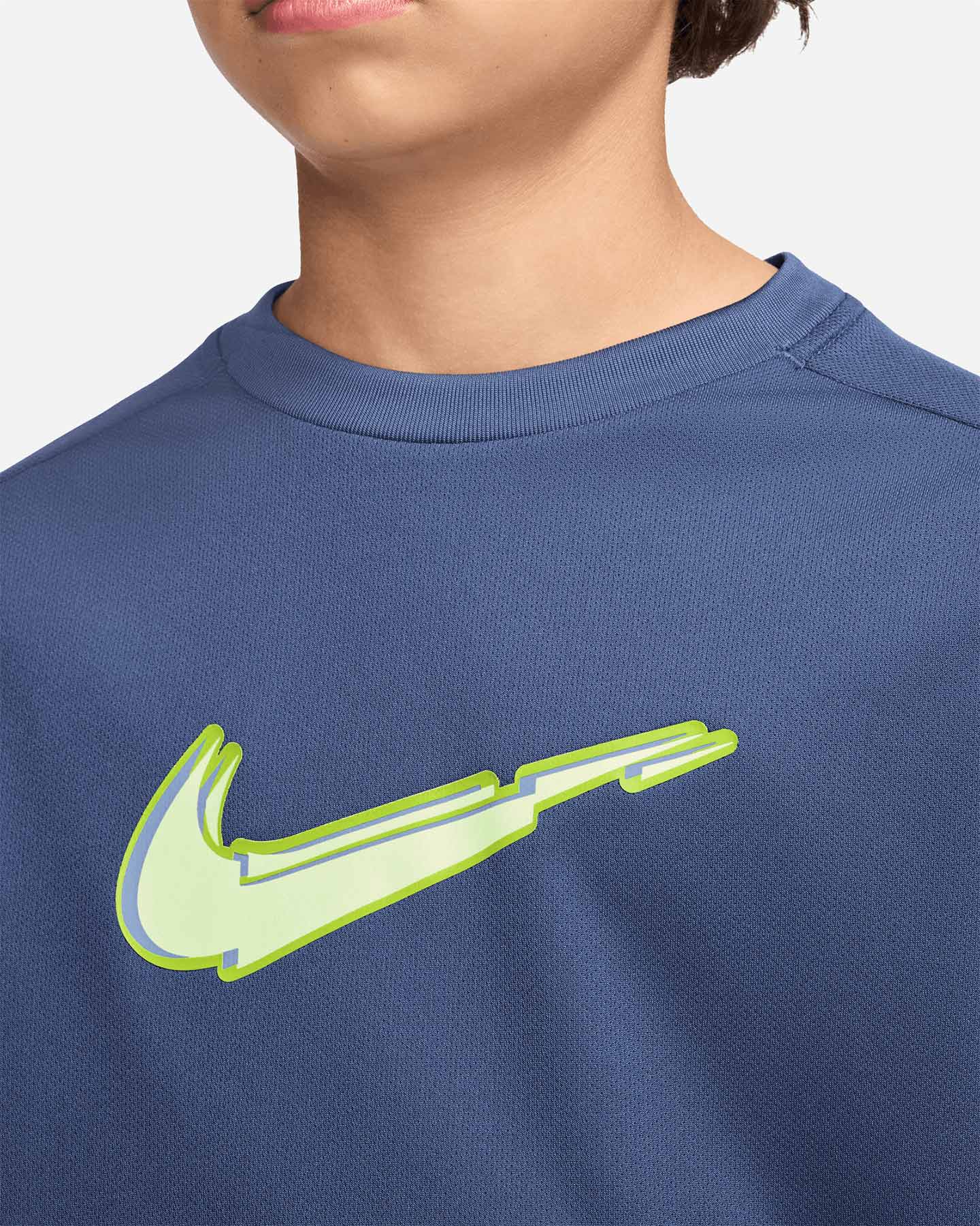 T-shirt NIKE DRIFIT MYSTIC JR - Blu Navy - 2 | Cisalfa Sport
