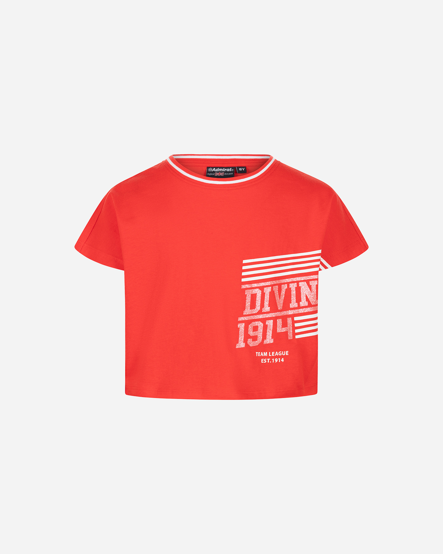T-shirt ADMIRAL BASIC SPORT JR - Rosso - 0 | Cisalfa Sport