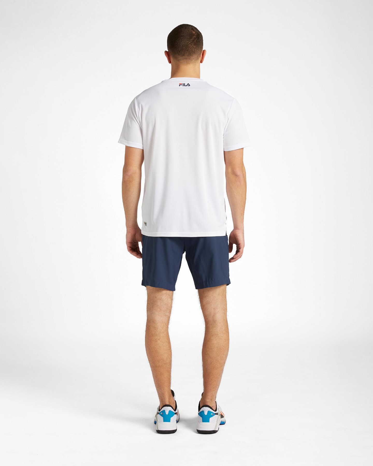 T-shirt tennis FILA BASIC F-BOX M - Bianco - 2 | Cisalfa Sport