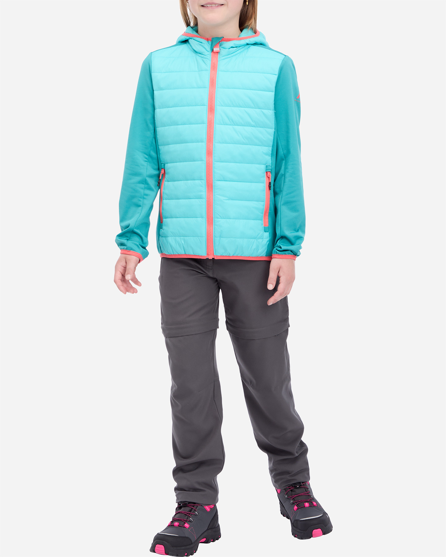 Giacca outdoor MCKINLEY SAGAN HYBRID JR - Verde - 3 | Cisalfa Sport