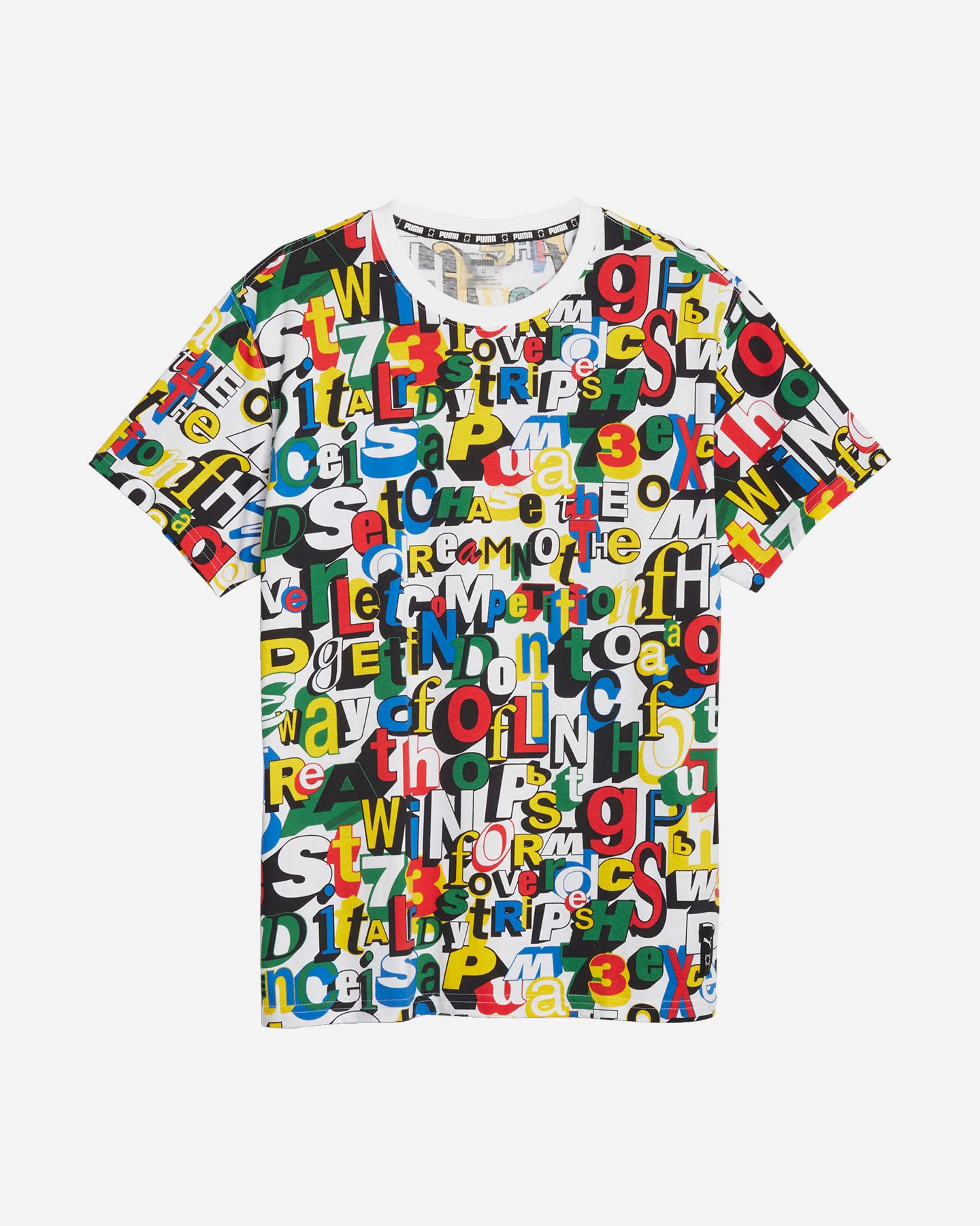 T-shirt PUMA TRASH TALK ALL OVER M - Color mix - 0 | Cisalfa Sport