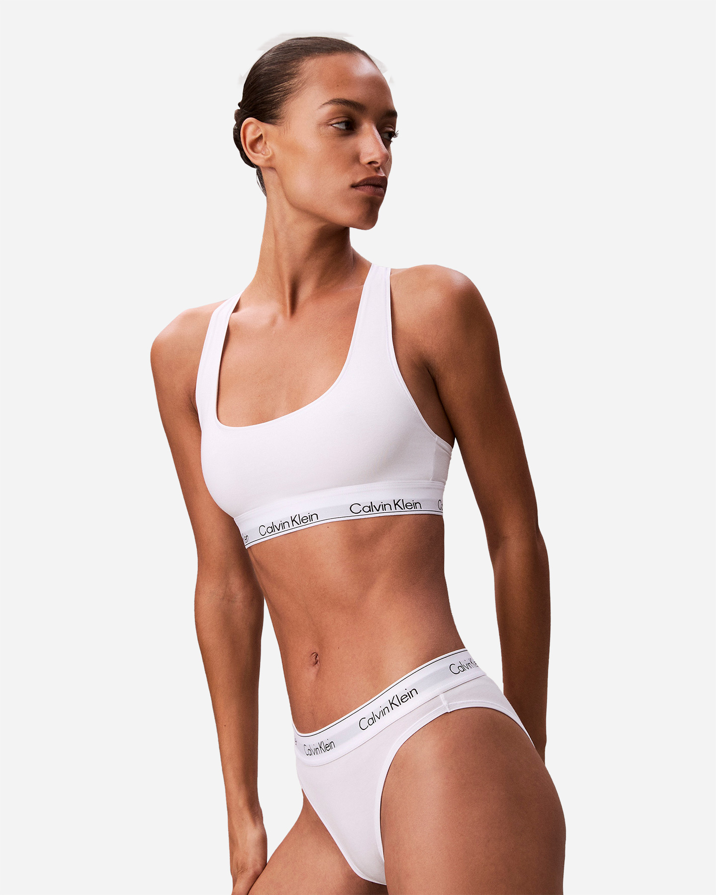 Intimo CALVIN KLEIN UNDERWEAR BRALETTE UNLINED W - Bianco - 2 | Cisalfa Sport
