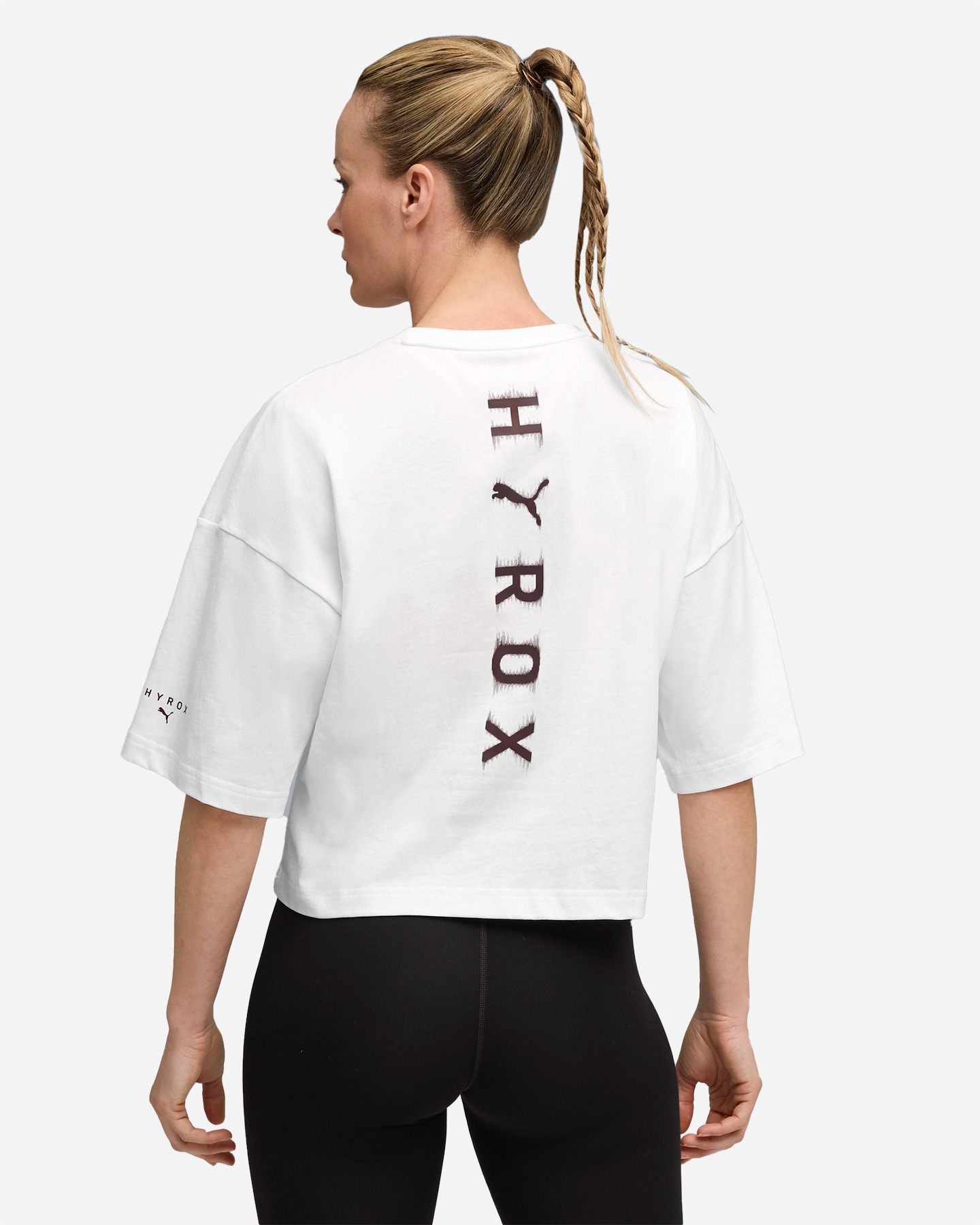 T-shirt training PUMA HYROX W - Bianco - 3 | Cisalfa Sport