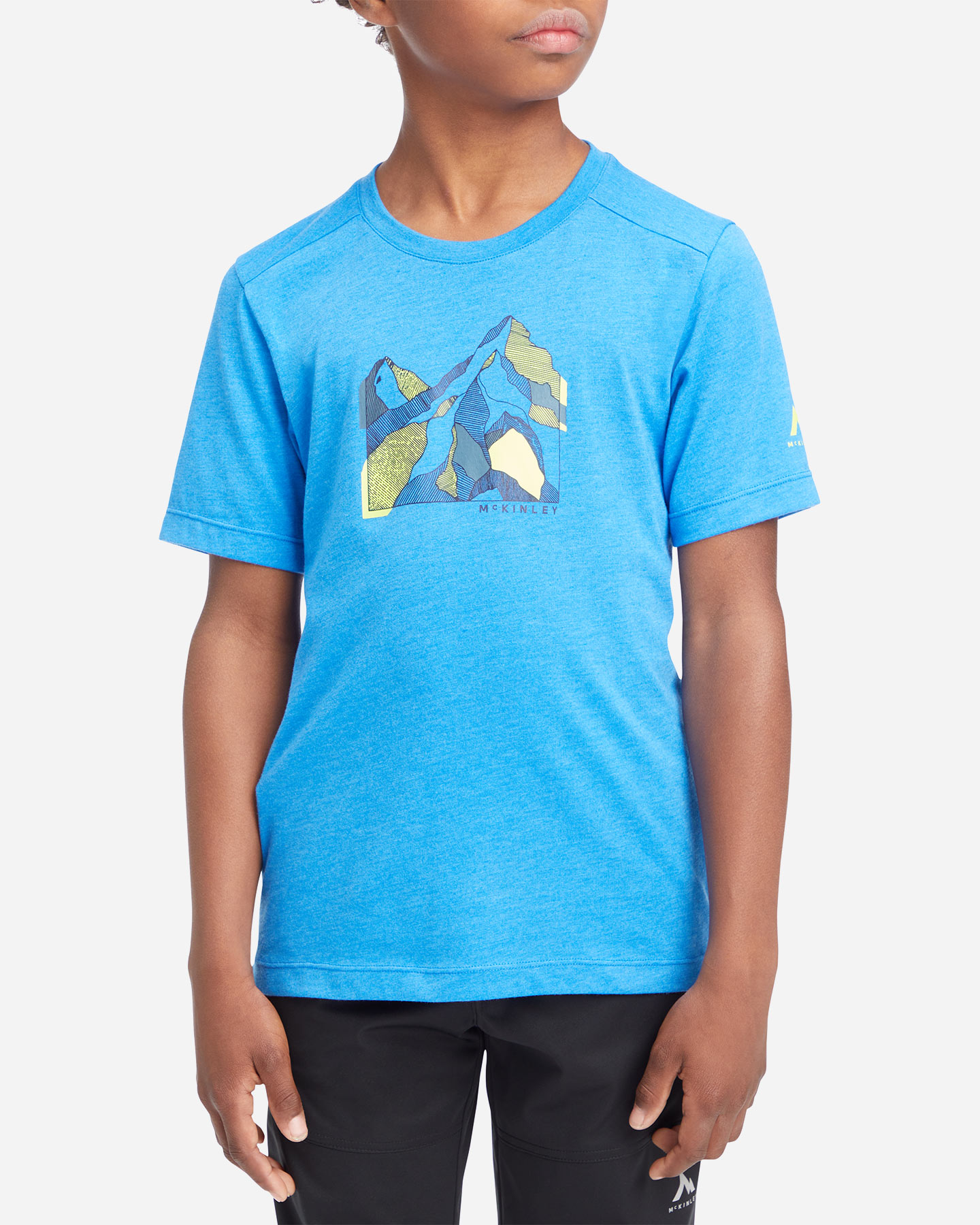 T-shirt MCKINLEY ELLIS JR - Blu - 1 | Cisalfa Sport