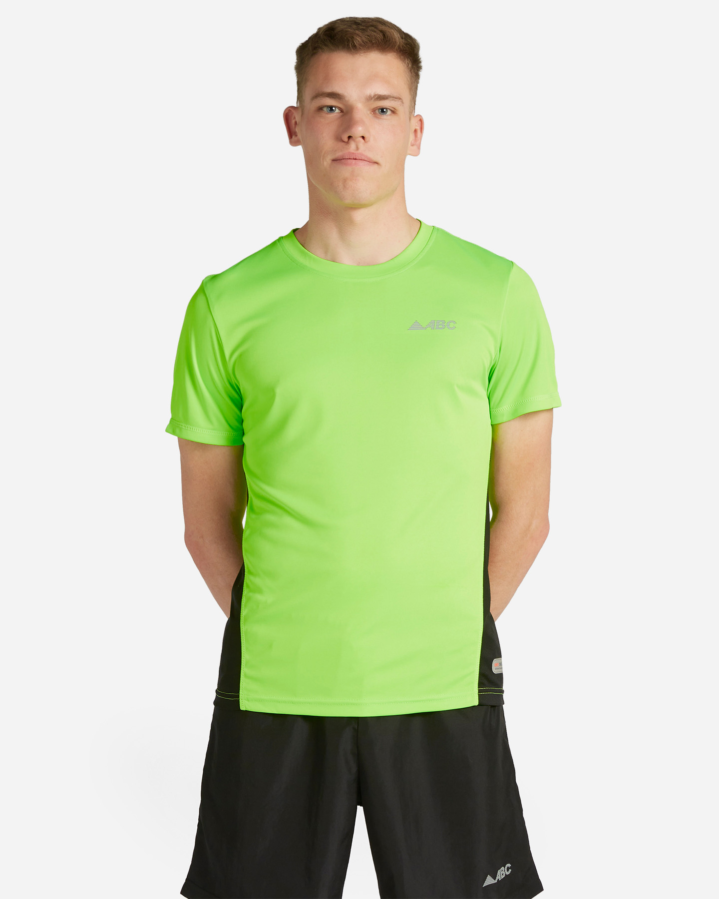T-shirt running ABC TECH GEKO M - Verde - 0 | Cisalfa Sport