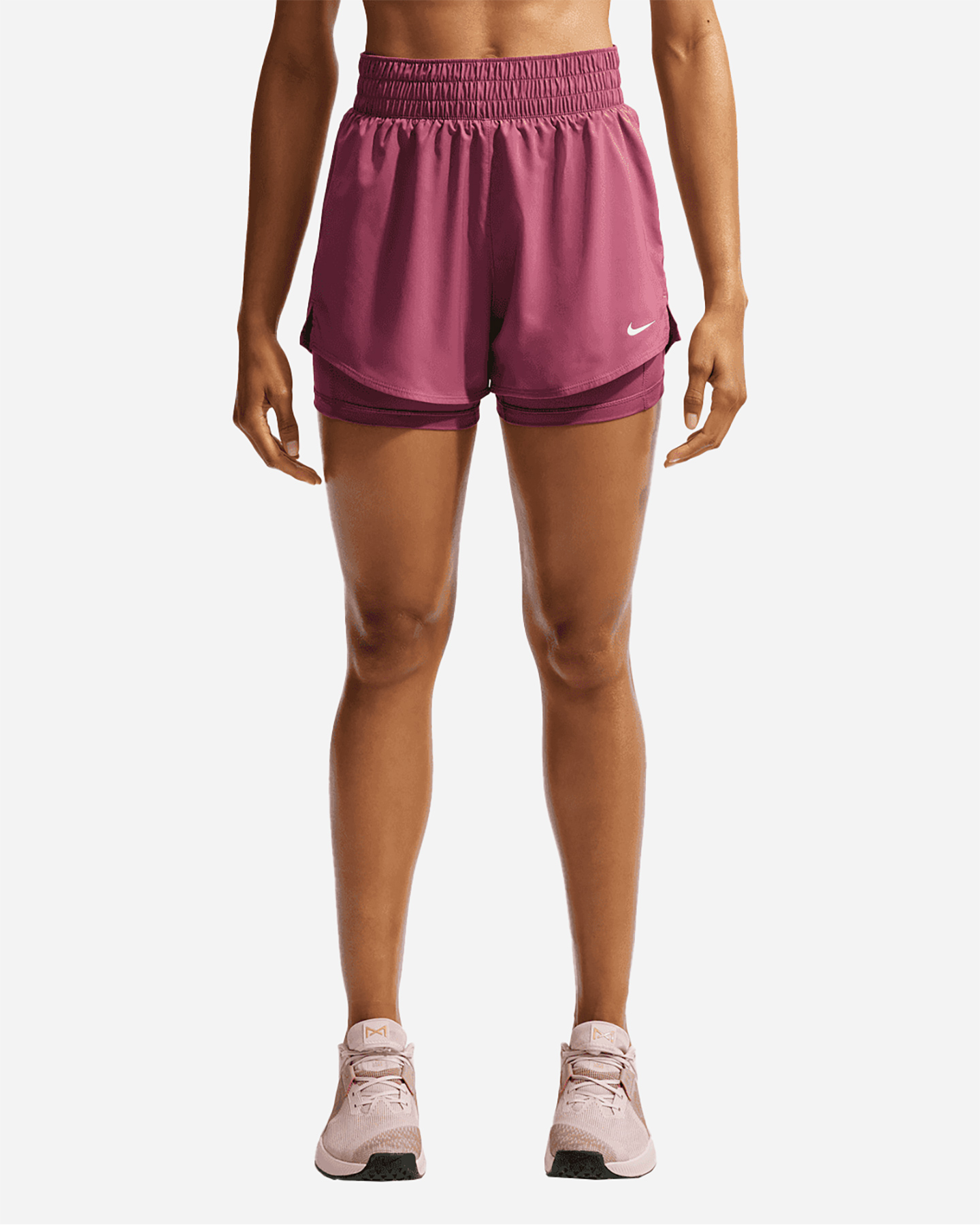 One 2in1 3in W - Short Training - Donna - Rosa