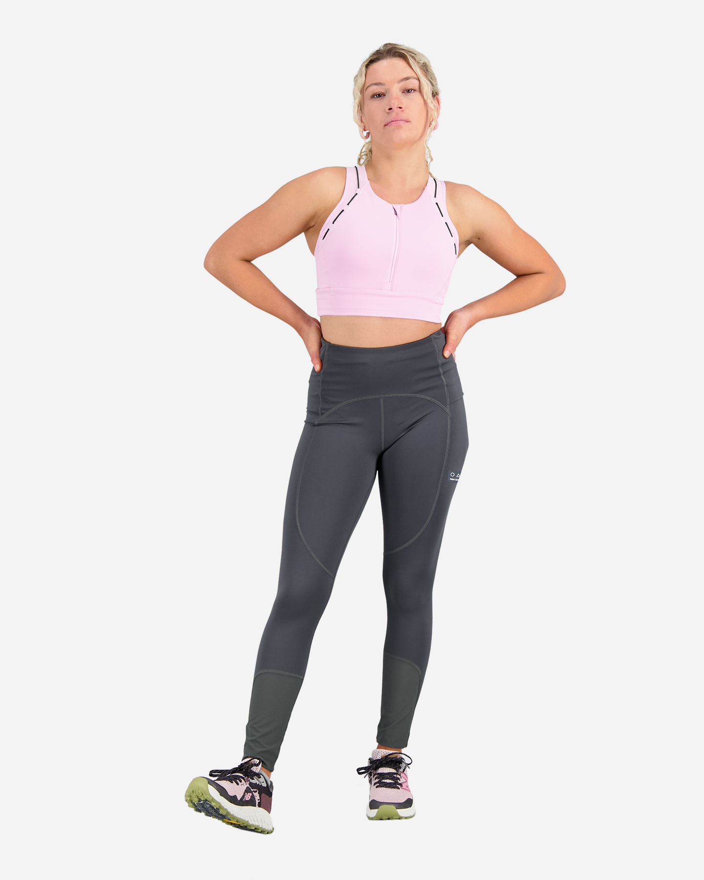 Reggiseno NEW BALANCE IMPACT RUN W - Viola - 5 | Cisalfa Sport