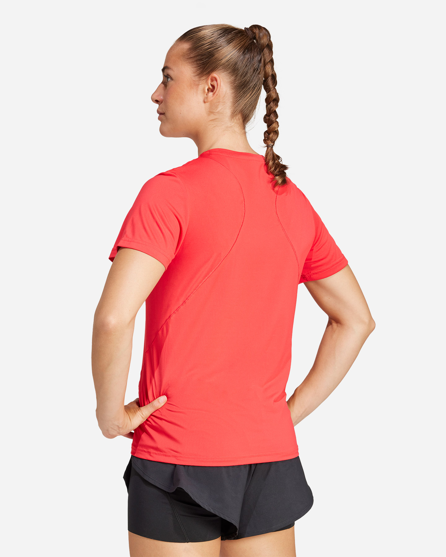 T-shirt training ADIDAS D4T W - Rosso - 3 | Cisalfa Sport