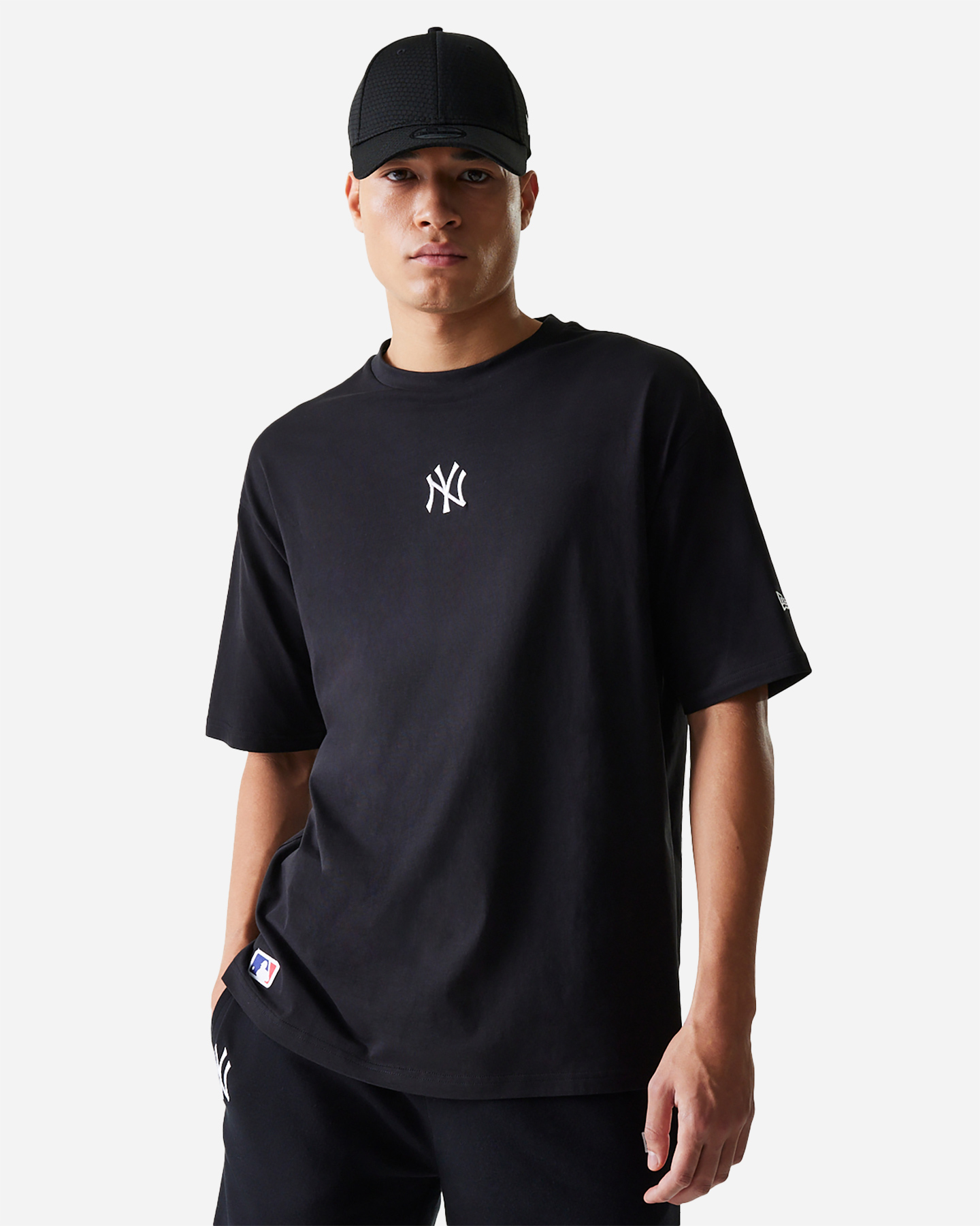 New Era Mlb New York Yankees M - T-shirt - Uomo - Nero