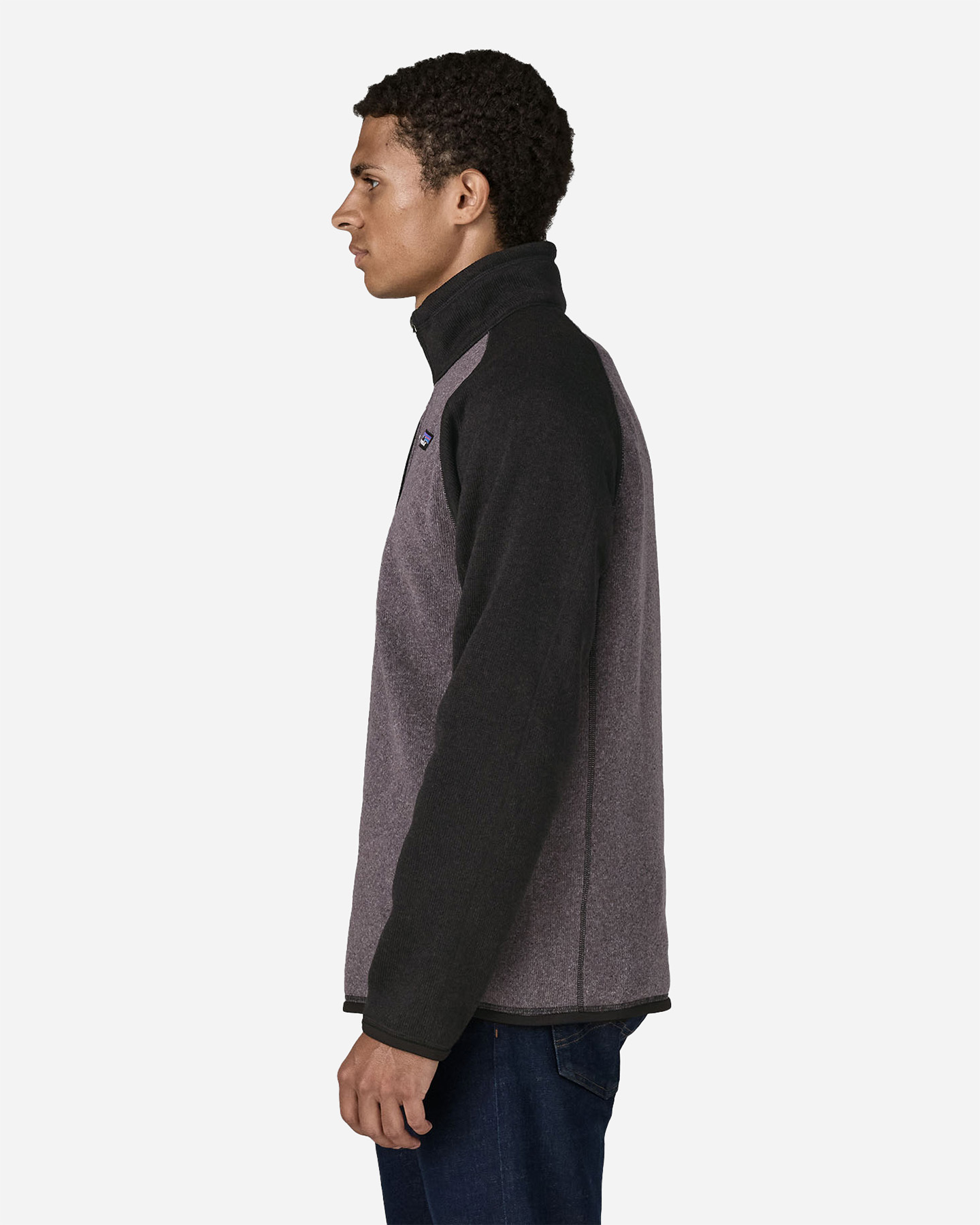 Pile PATAGONIA BETTER SWEATER 1/4 M - Grigio - 2 | Cisalfa Sport