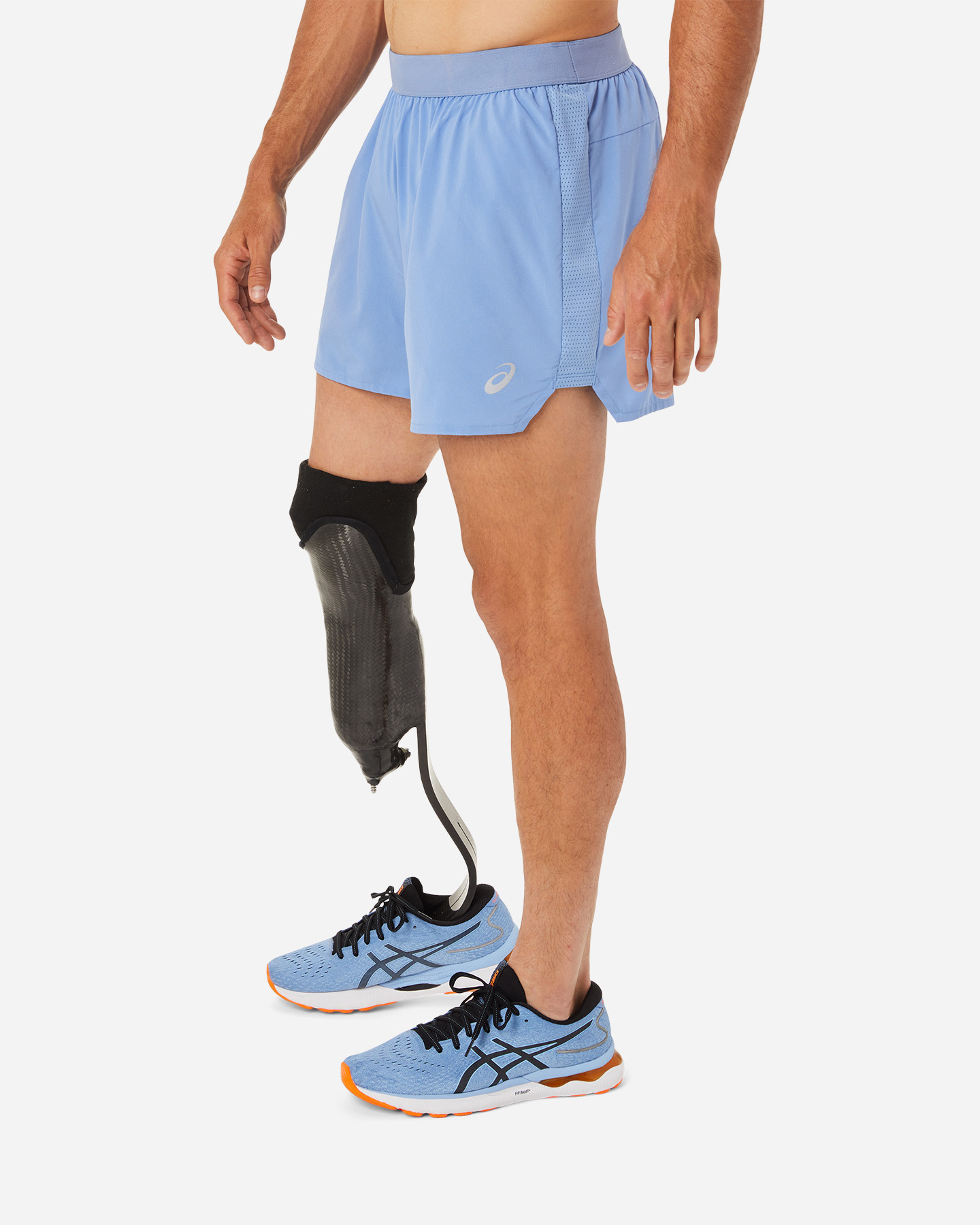 Short running ASICS ROAD 5IN M - Blu - 1 | Cisalfa Sport