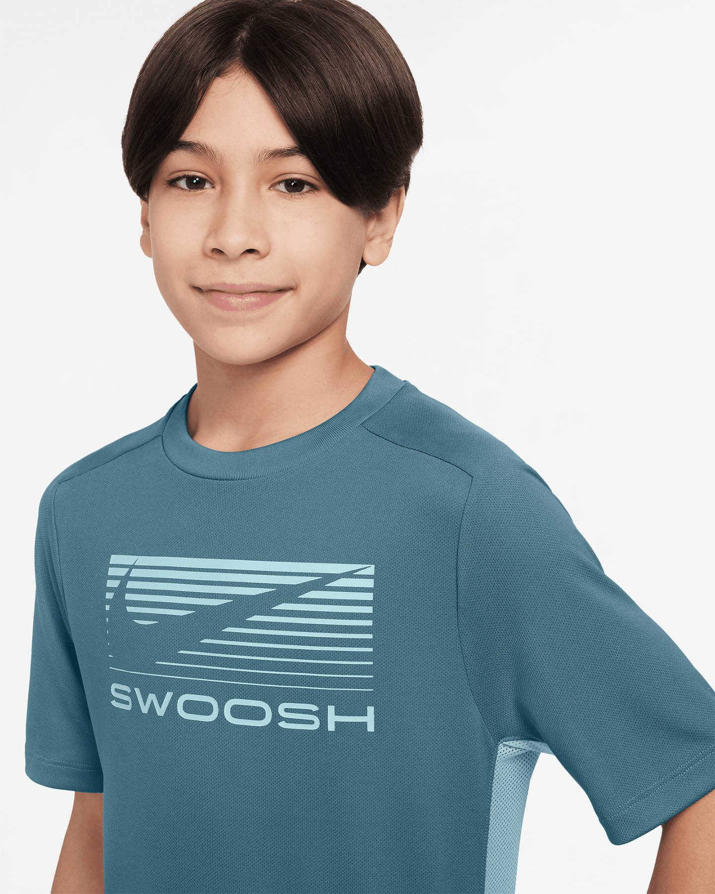 T-shirt NIKE DRI FIT GX LOVE JR - Blu - 2 | Cisalfa Sport