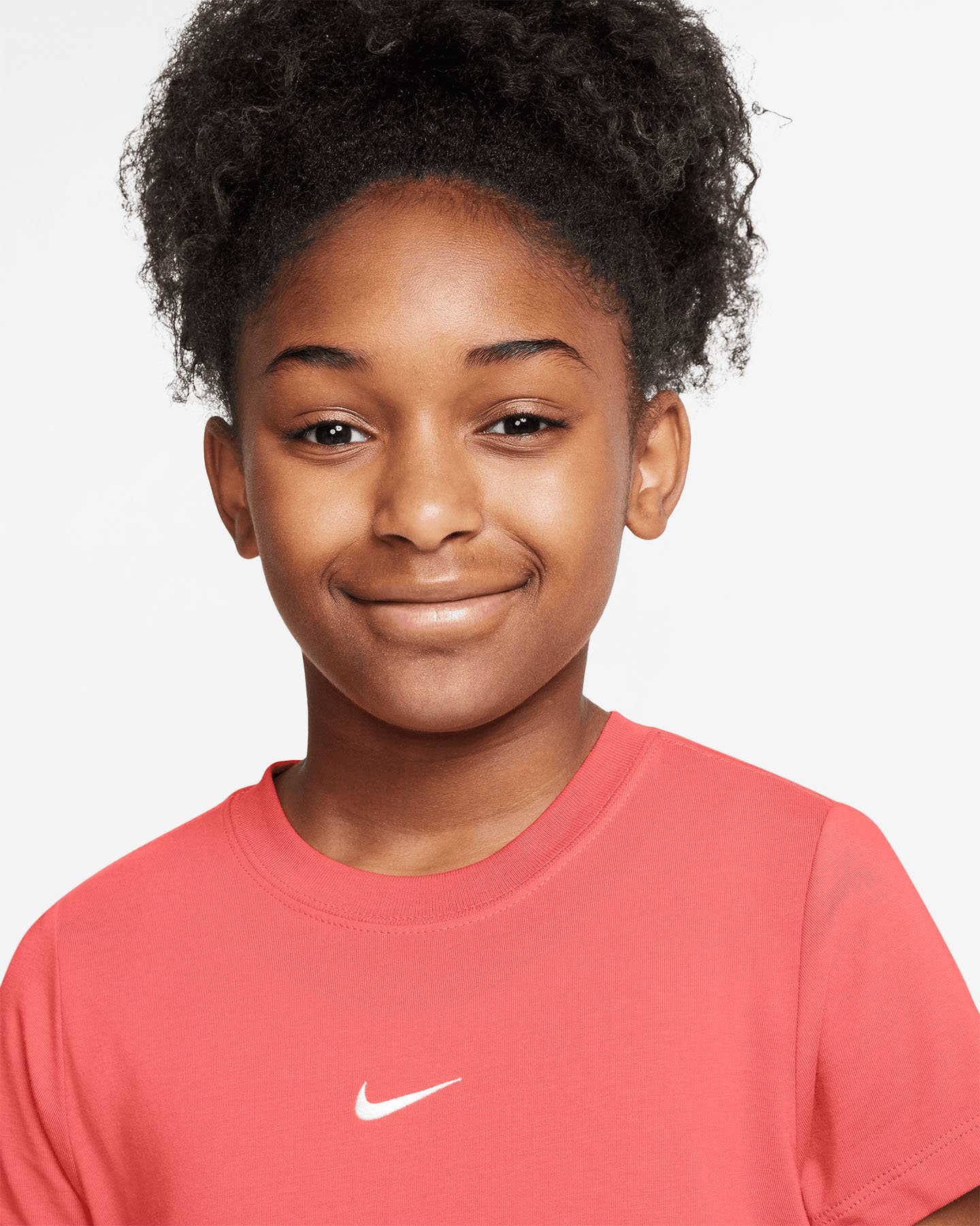 T-shirt NIKE SMALL LOGO JR - Rosa - 2 | Cisalfa Sport