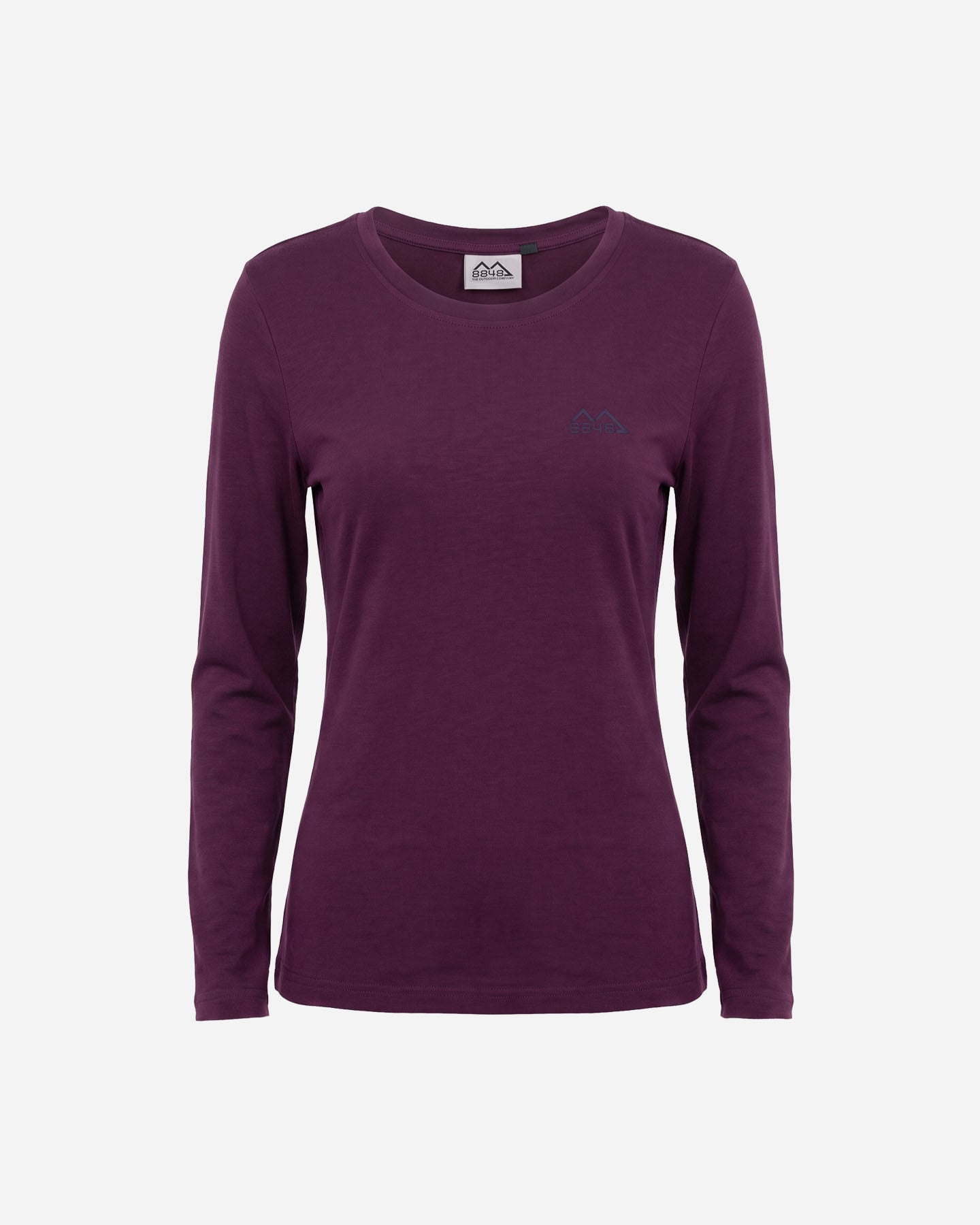 8848 Merino W - T-shirt - Donna - Viola