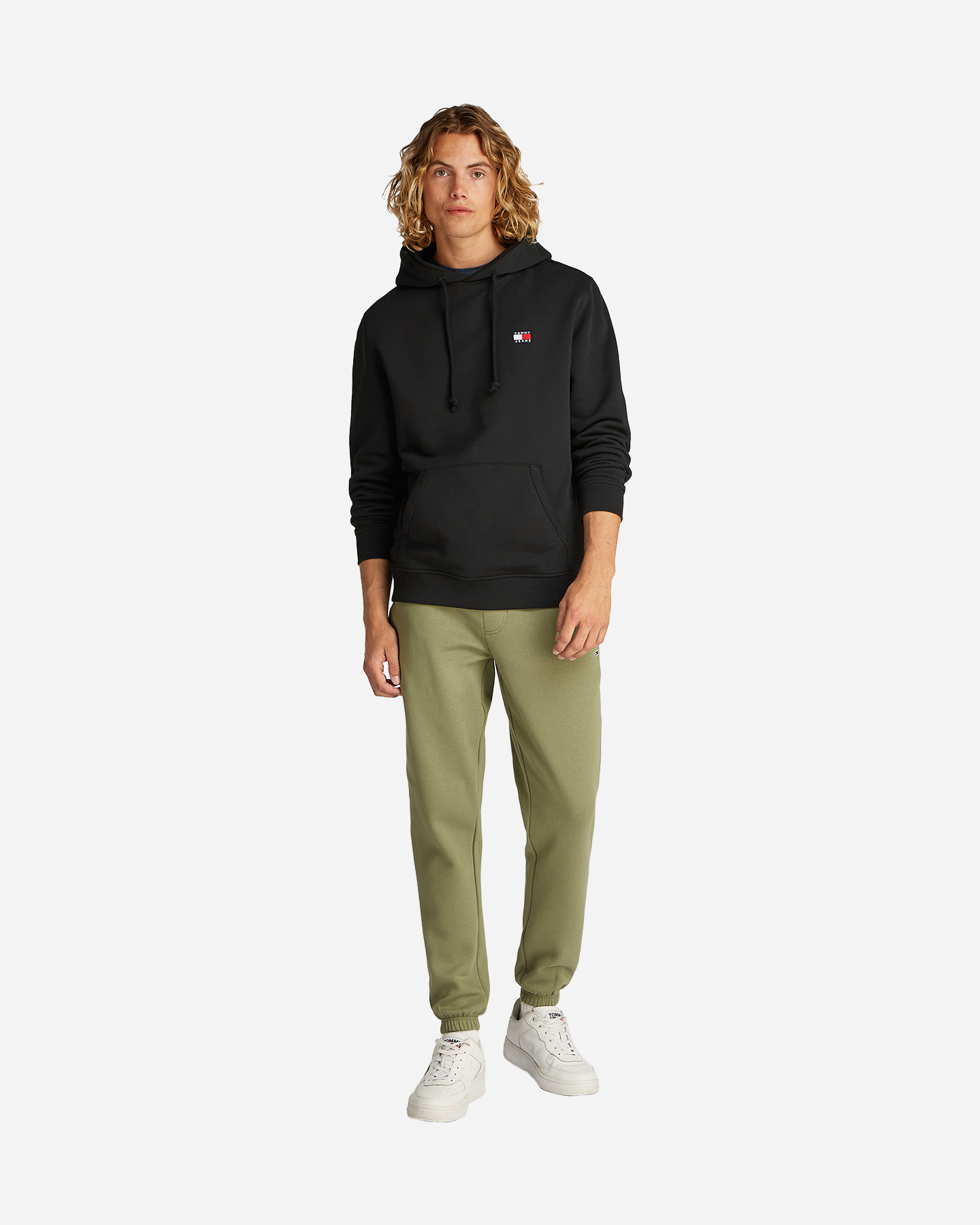 Felpa TOMMY HILFIGER REGULAR BADGE M - Nero - 3 | Cisalfa Sport