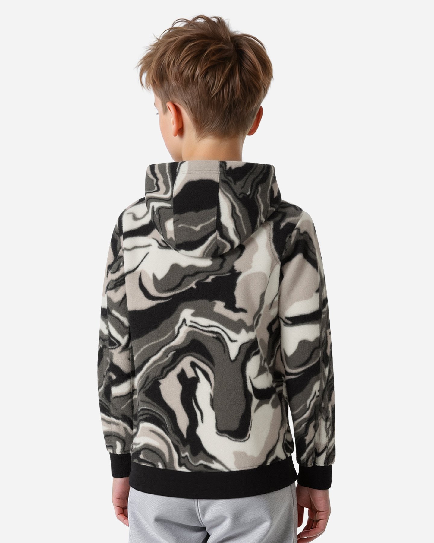 Felpa BEAR ESSENTIAL RIDER JR - Grigio - 3 | Cisalfa Sport