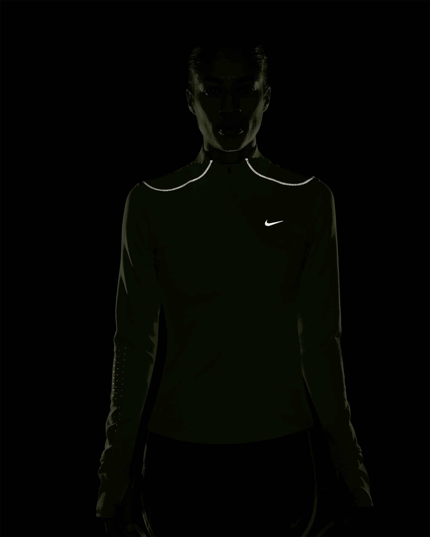 Maglia running NIKE SWIFT REFLEX LS W - Giallo - 3 | Cisalfa Sport