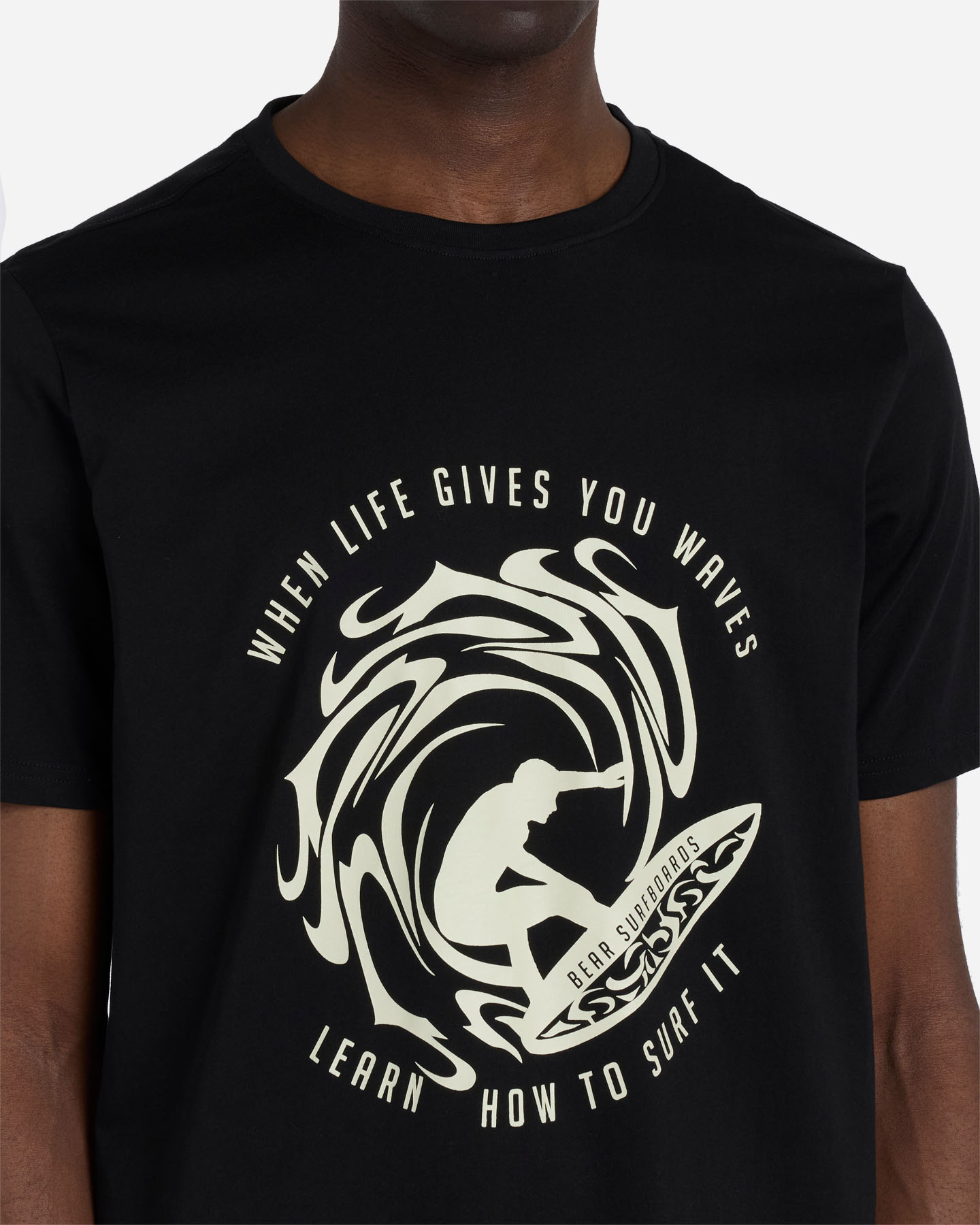 T-shirt BEAR BEACH BREAK M - Nero - 5 | Cisalfa Sport