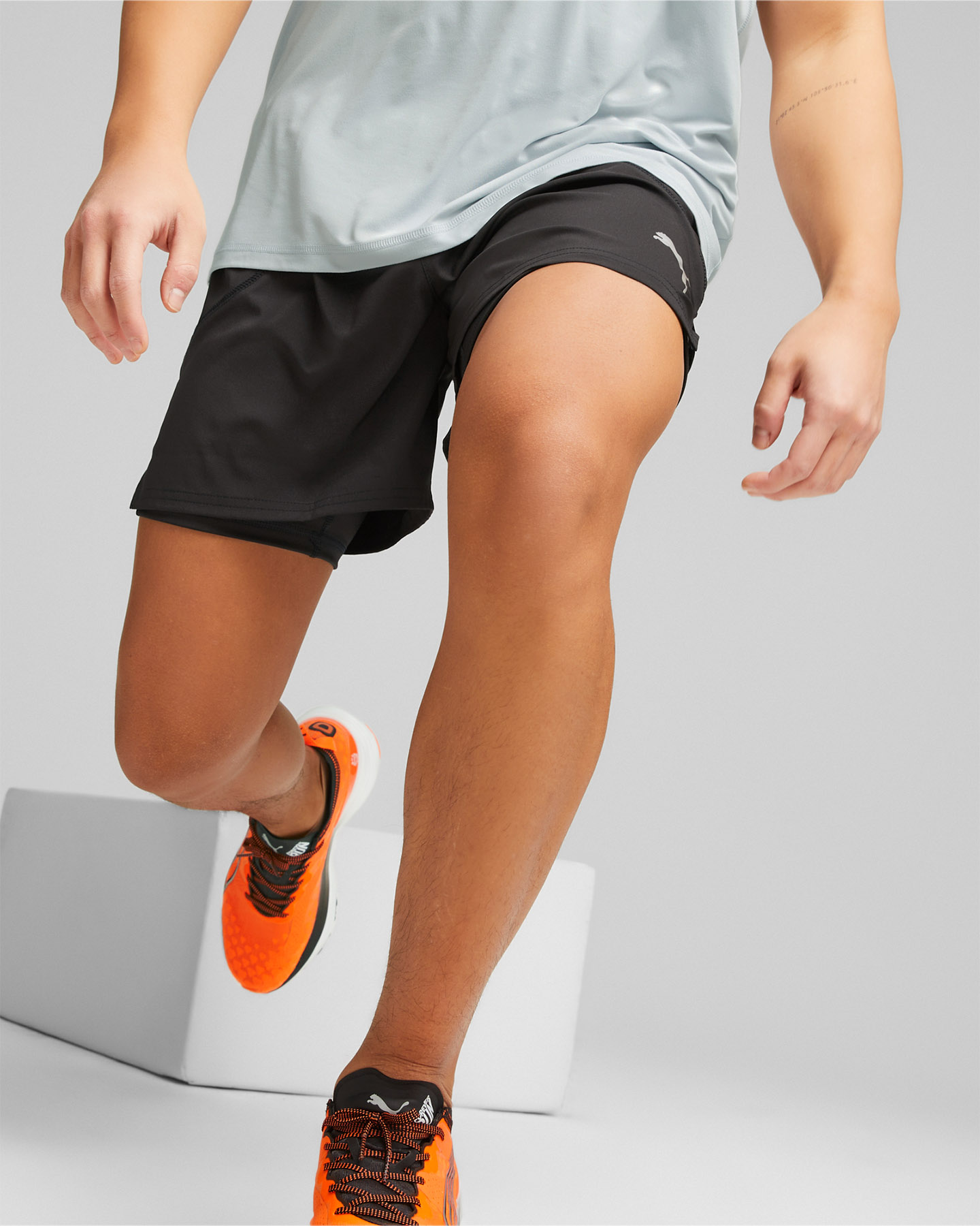 Short running PUMA RUN 2IN1 5" M - Nero - 2 | Cisalfa Sport