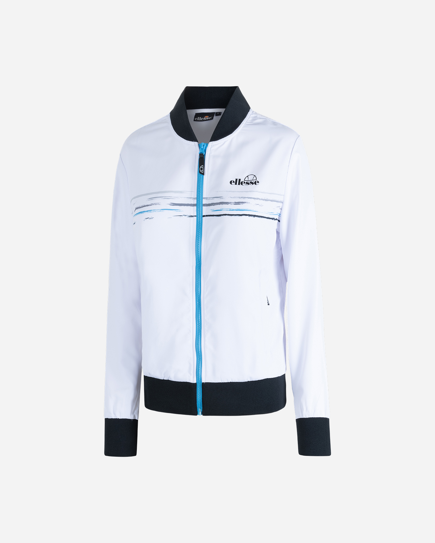 Giacca tennis ELLESSE FIVE STRIPES W - Bianco - 5 | Cisalfa Sport