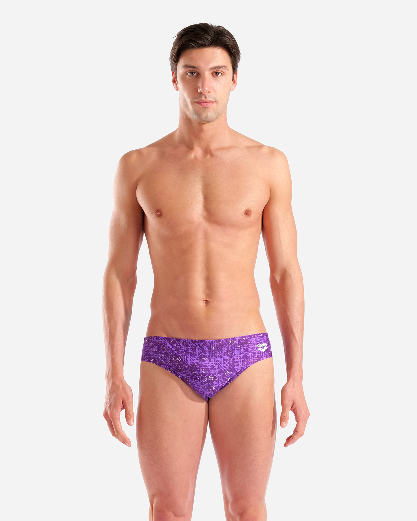 Slip piscina ARENA RIBBED M - Viola - 0 | Cisalfa Sport