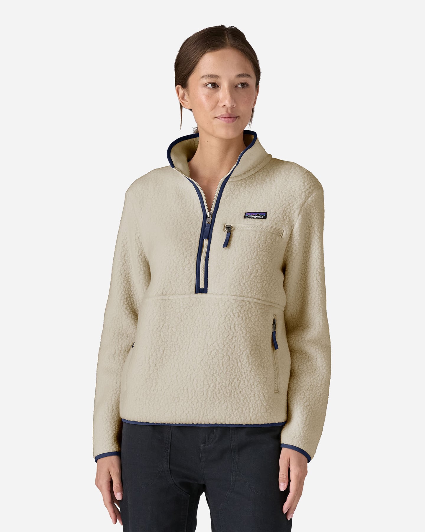 Pile PATAGONIA RETRO MARSUPIAL W - Beige - 0 | Cisalfa Sport