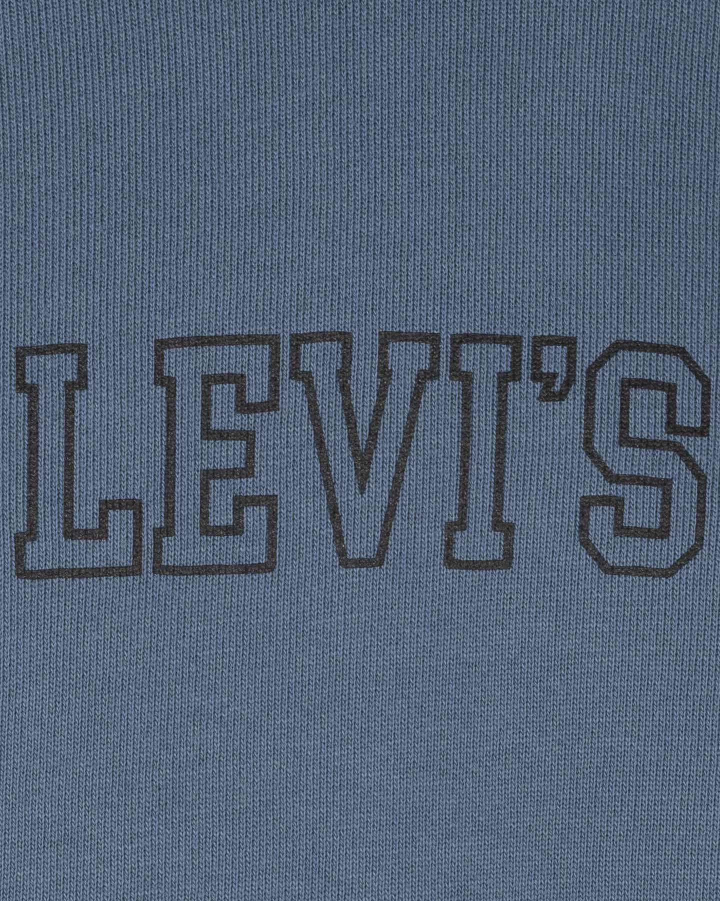 Felpa LEVI'S LOGO VARSITY M - Blu - 2 | Cisalfa Sport