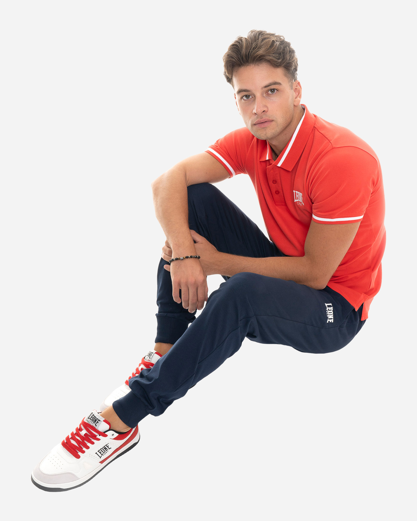 Pantalone LEONE BASIC M - Blu Navy - 3 | Cisalfa Sport