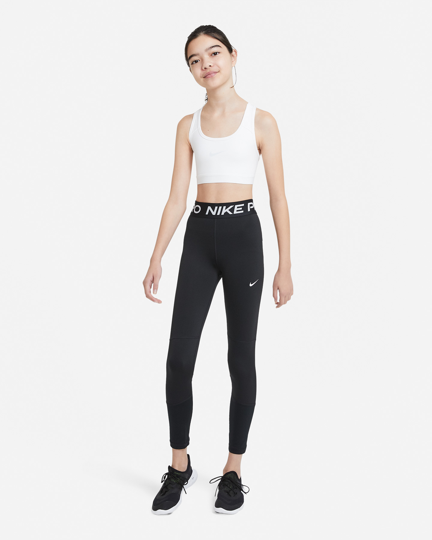Leggings NIKE SPORTWEAR JR - Nero - 5 | Cisalfa Sport