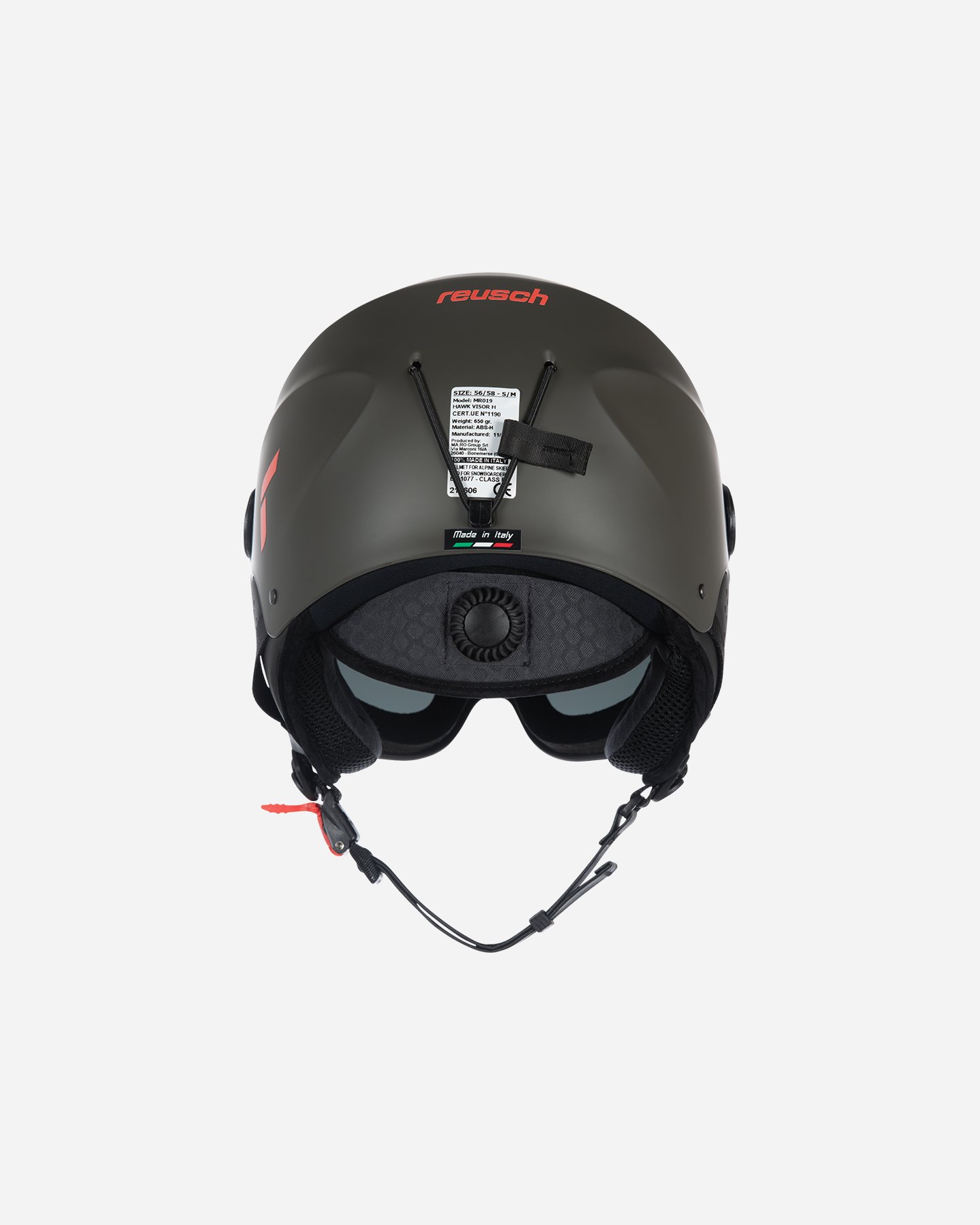 Casco sci REUSCH HAWK VISOR M - Verde - 1 | Cisalfa Sport