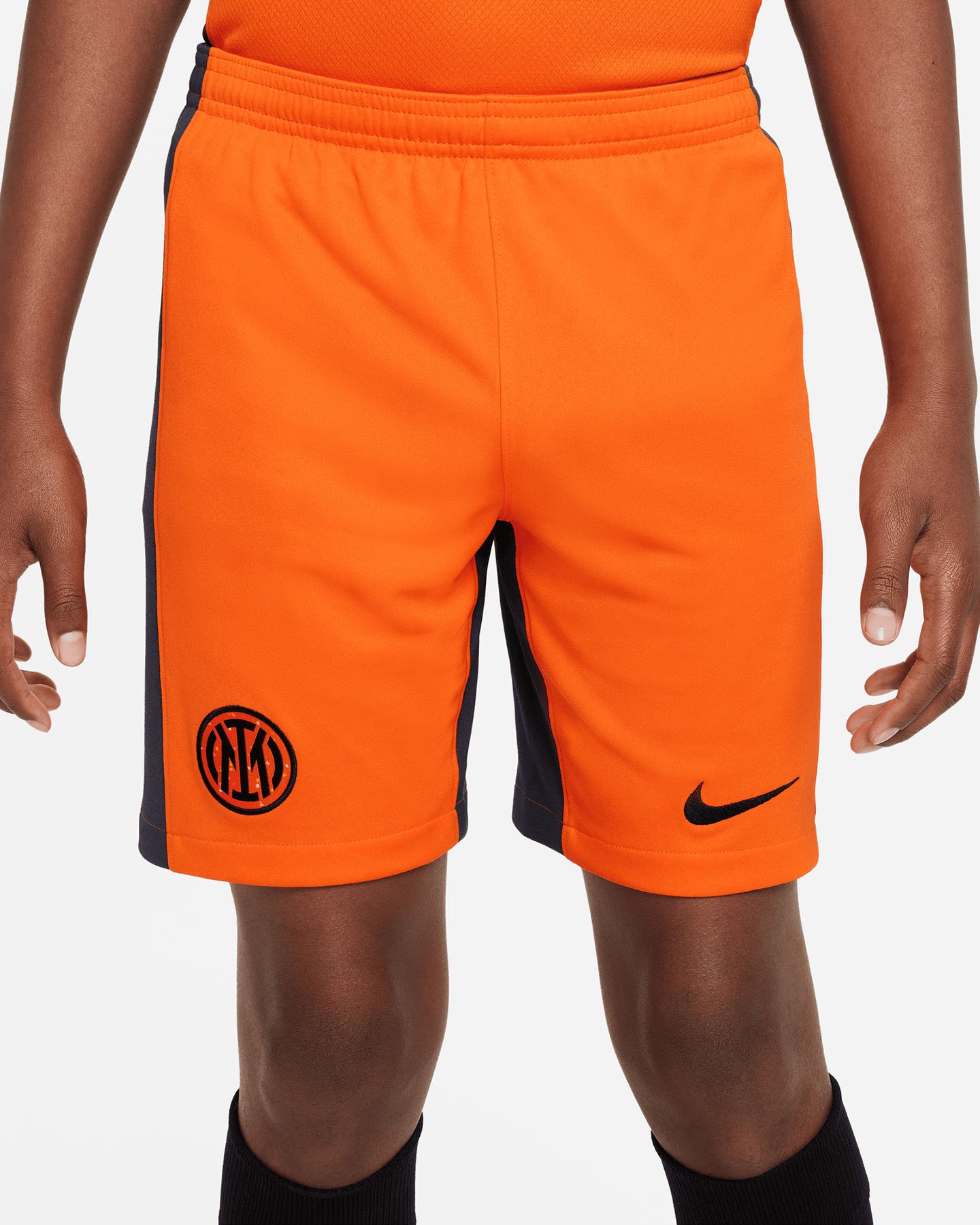Maglia calcio ufficiale NIKE DRI FIT INTER THIRD 23-24 JR - Arancione - 1 | Cisalfa Sport