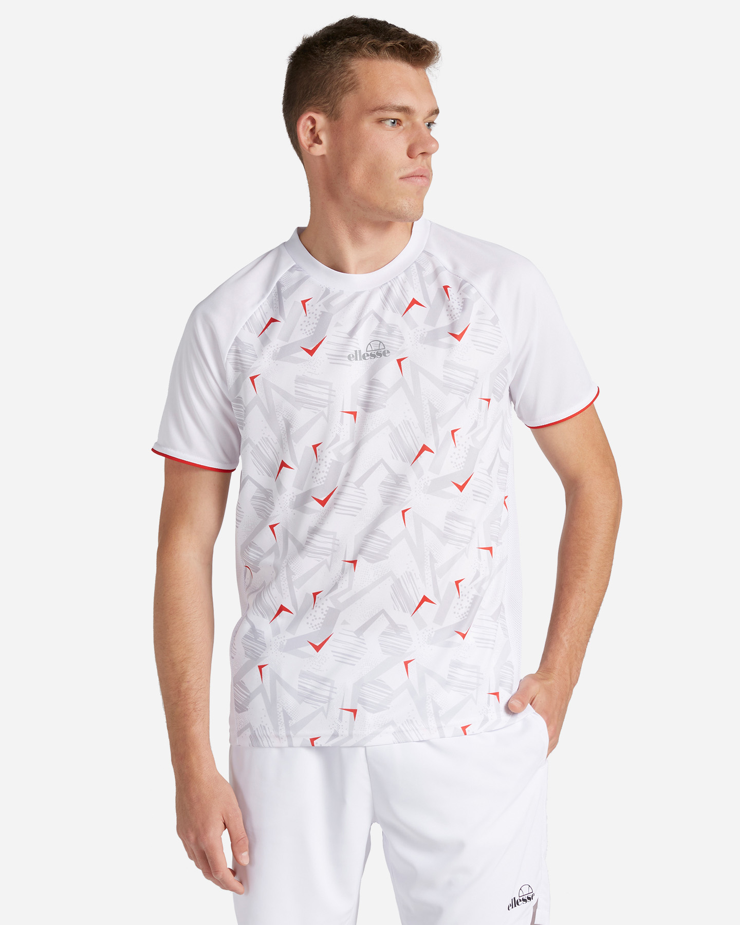 T-shirt tennis ELLESSE PADEL M - S4123299-001/255 - 0 | Cisalfa Sport