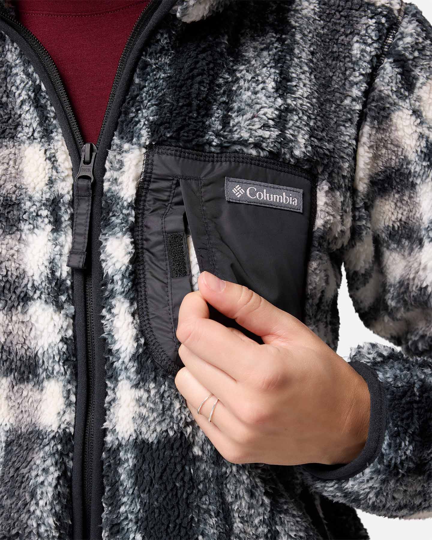 Felpa COLUMBIA WEST BEND W - Nero - 4 | Cisalfa Sport