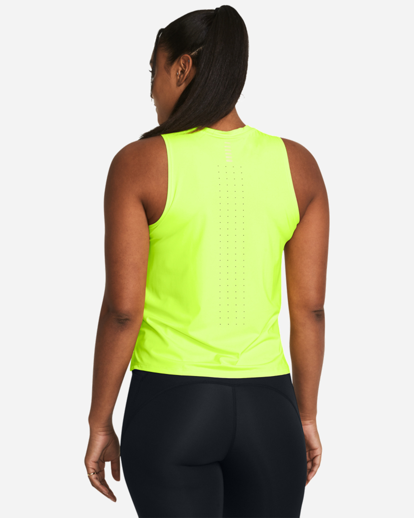 Canotta running UNDER ARMOUR LAUNCH ELITE W - Giallo - 3 | Cisalfa Sport
