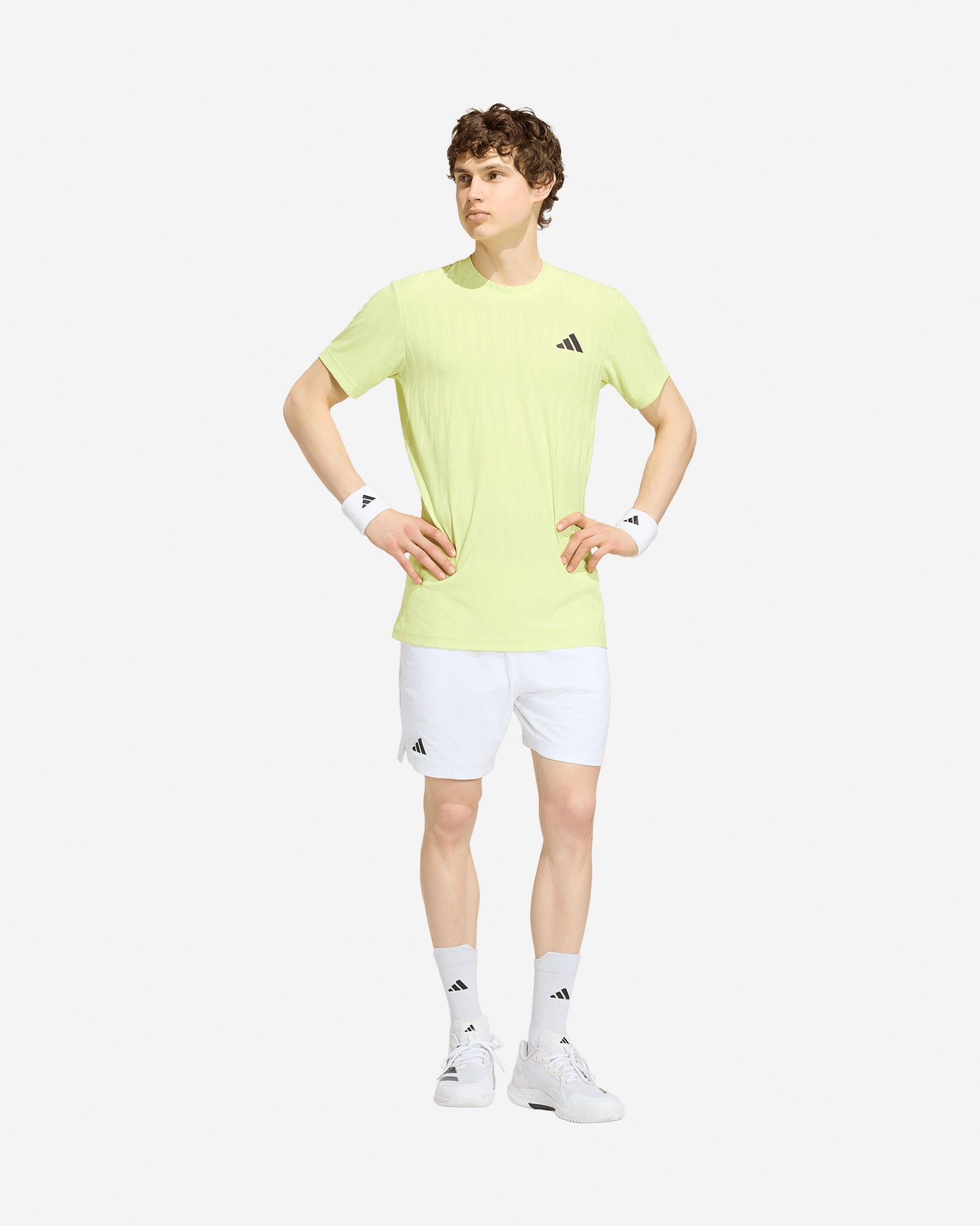 T-shirt tennis ADIDAS SPORT M - Giallo - 2 | Cisalfa Sport