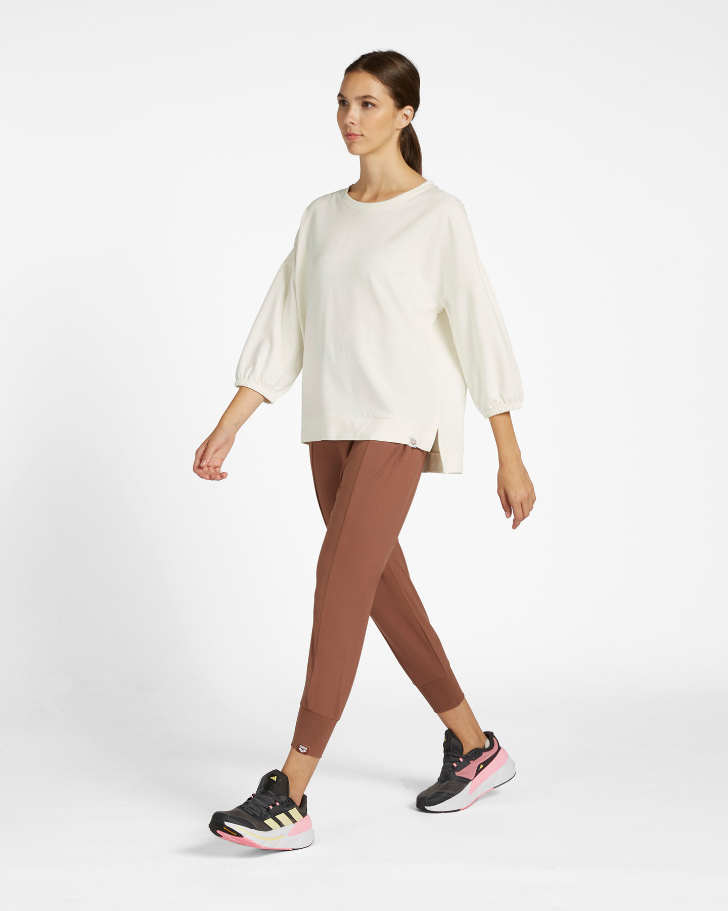 Felpa training ARENA YOGA W - Bianco - 3 | Cisalfa Sport