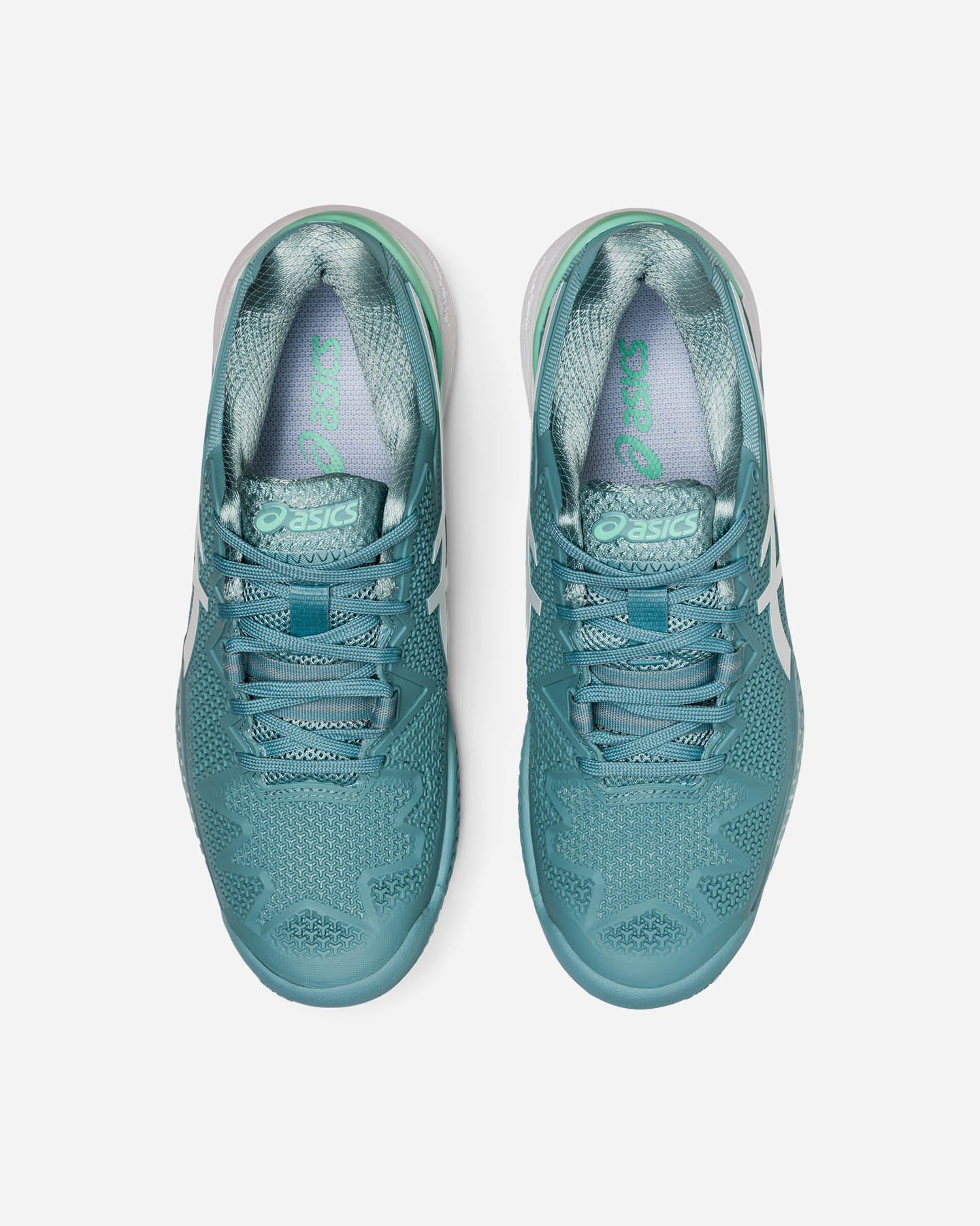 Scarpe tennis ASICS GEL RESOLUTION 8 CLAY W - Blu - 4 | Cisalfa Sport