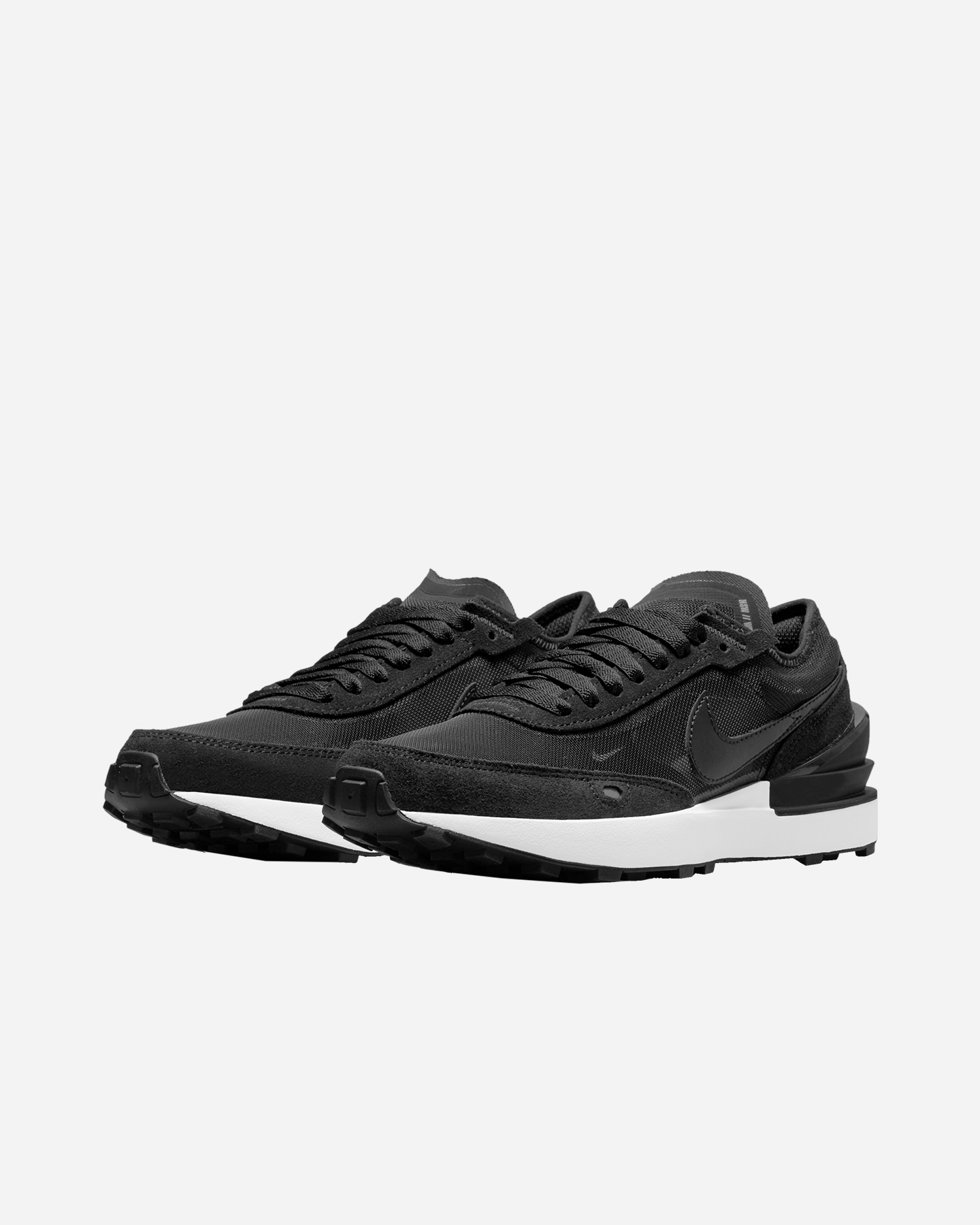 Scarpe sneakers NIKE WAFFLE ONE GS JR - Nero - 1 | Cisalfa Sport