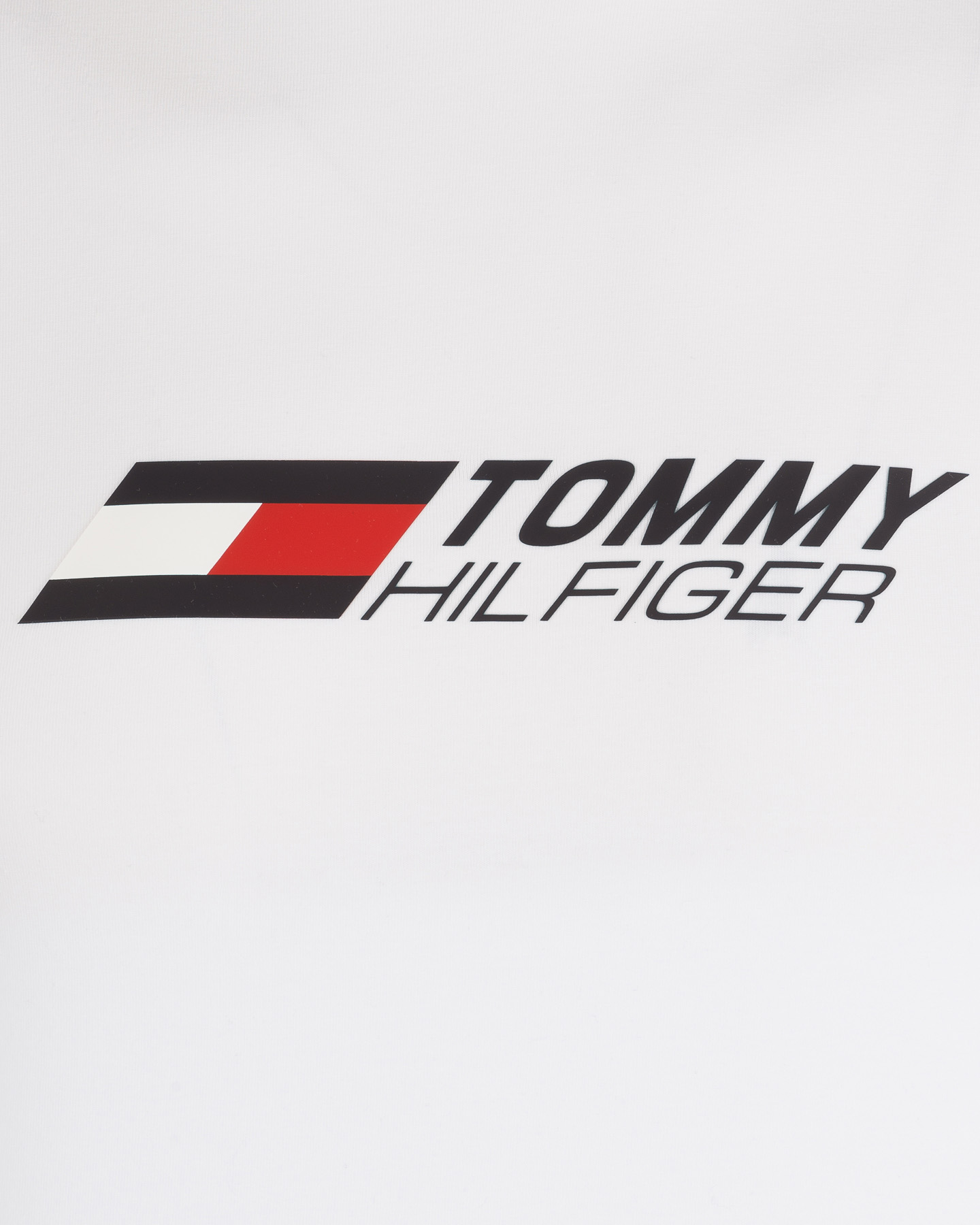 T-shirt TOMMY HILFIGER LOGO SPORT M - Bianco - 2 | Cisalfa Sport