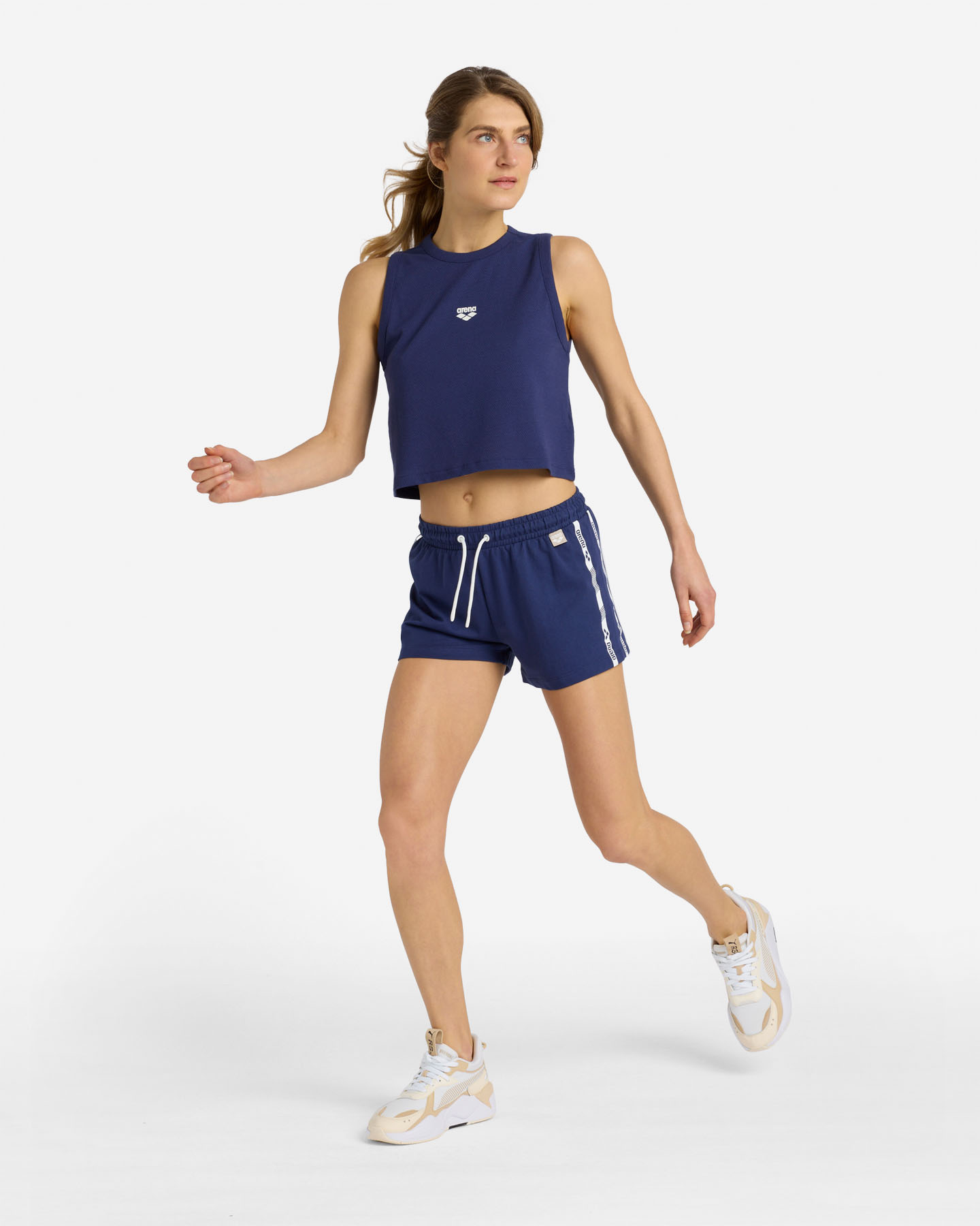 Canotta ARENA ATHLETIC ESSENTIAL W - Blu - 4 | Cisalfa Sport